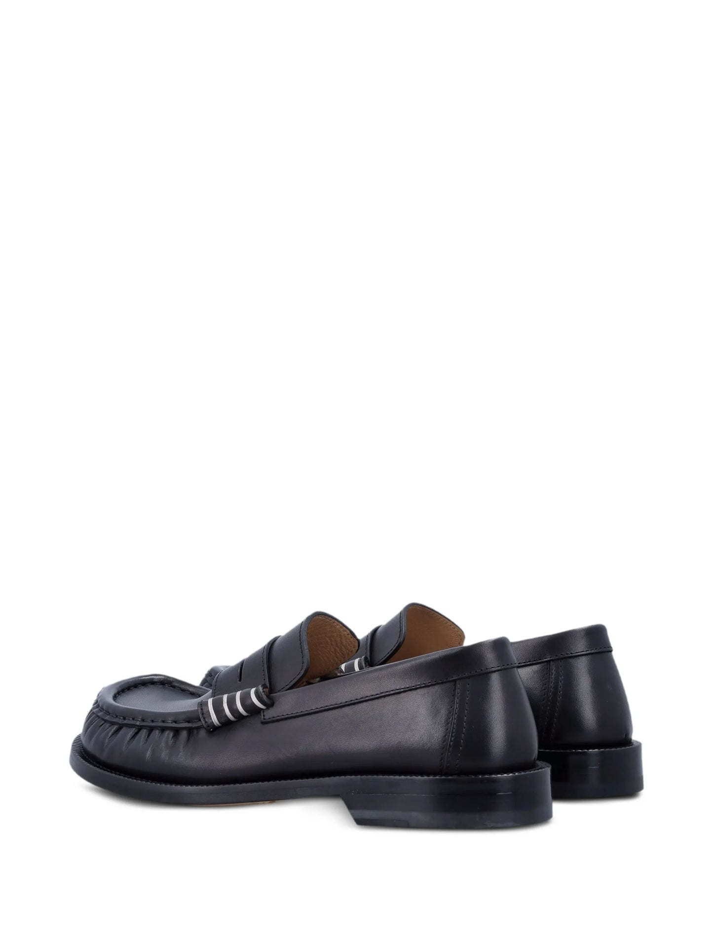 leather loafers