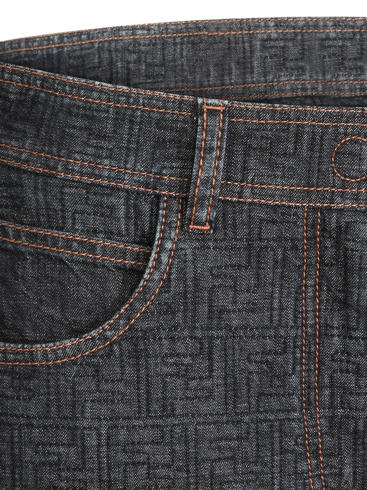 patterned pocket midi skirt