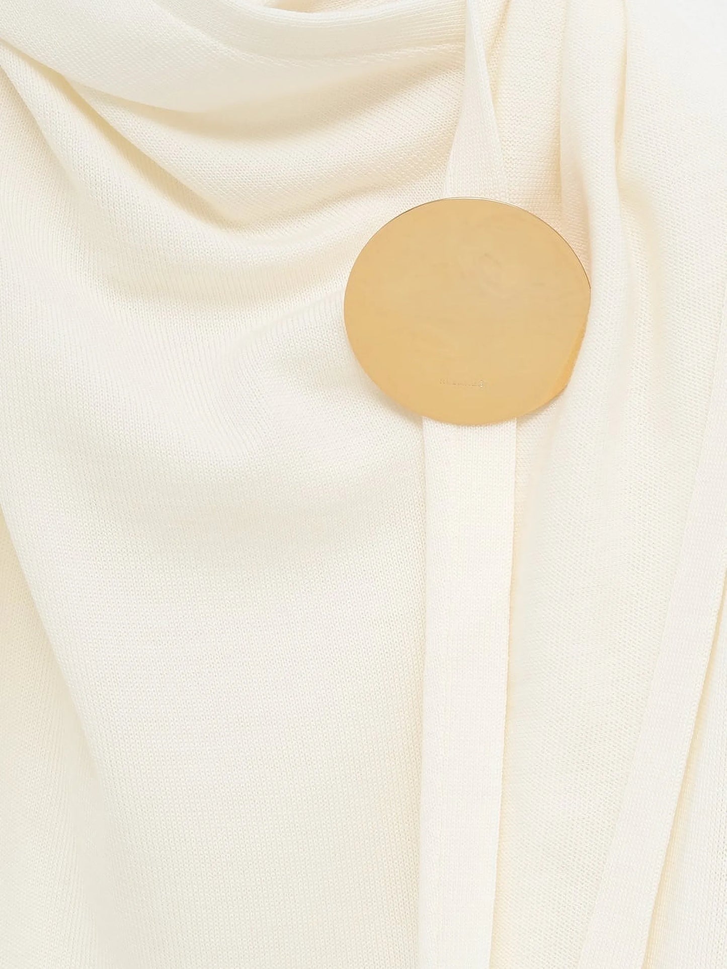 draped sweater