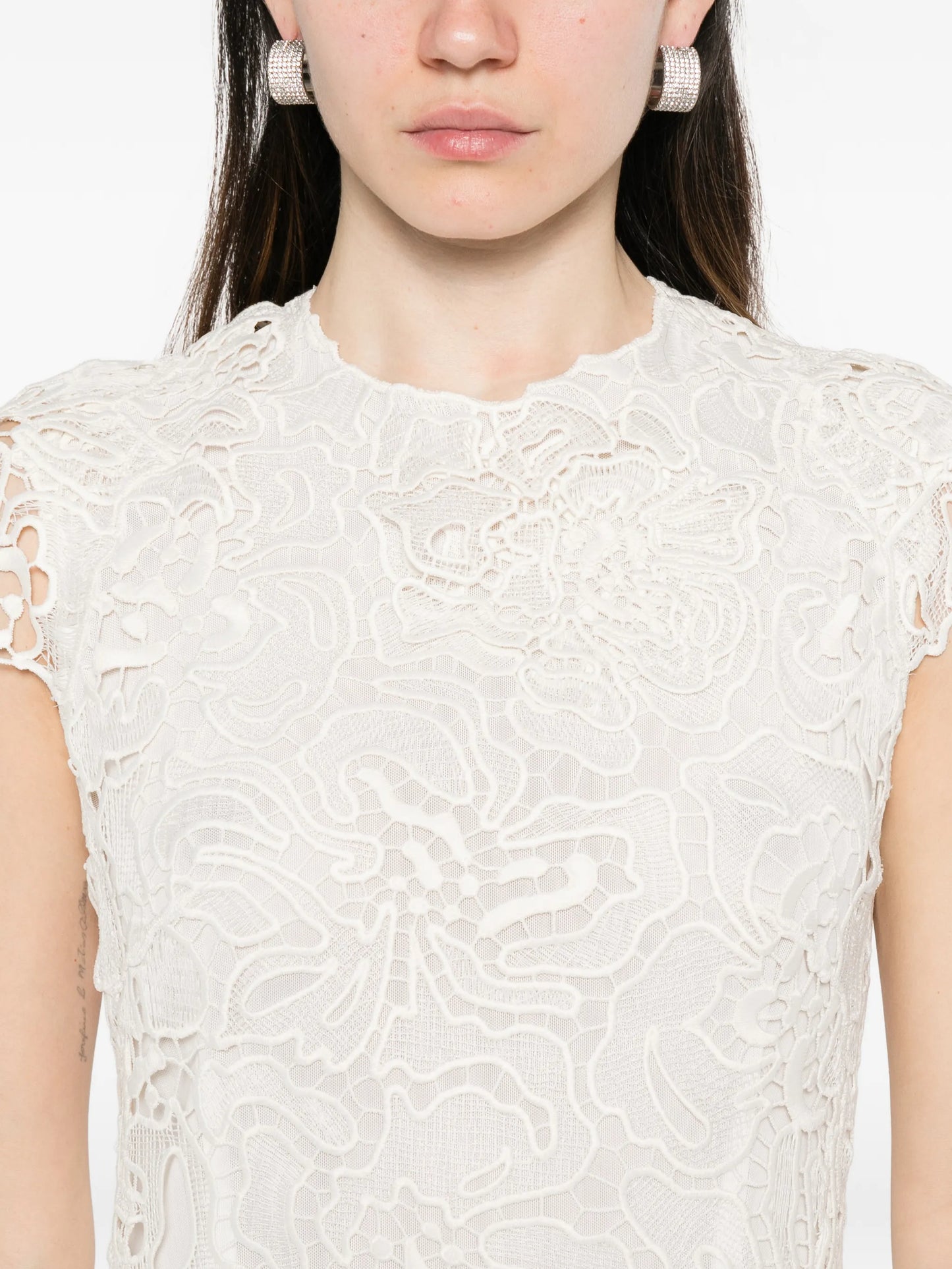 Novelle lace mini dress