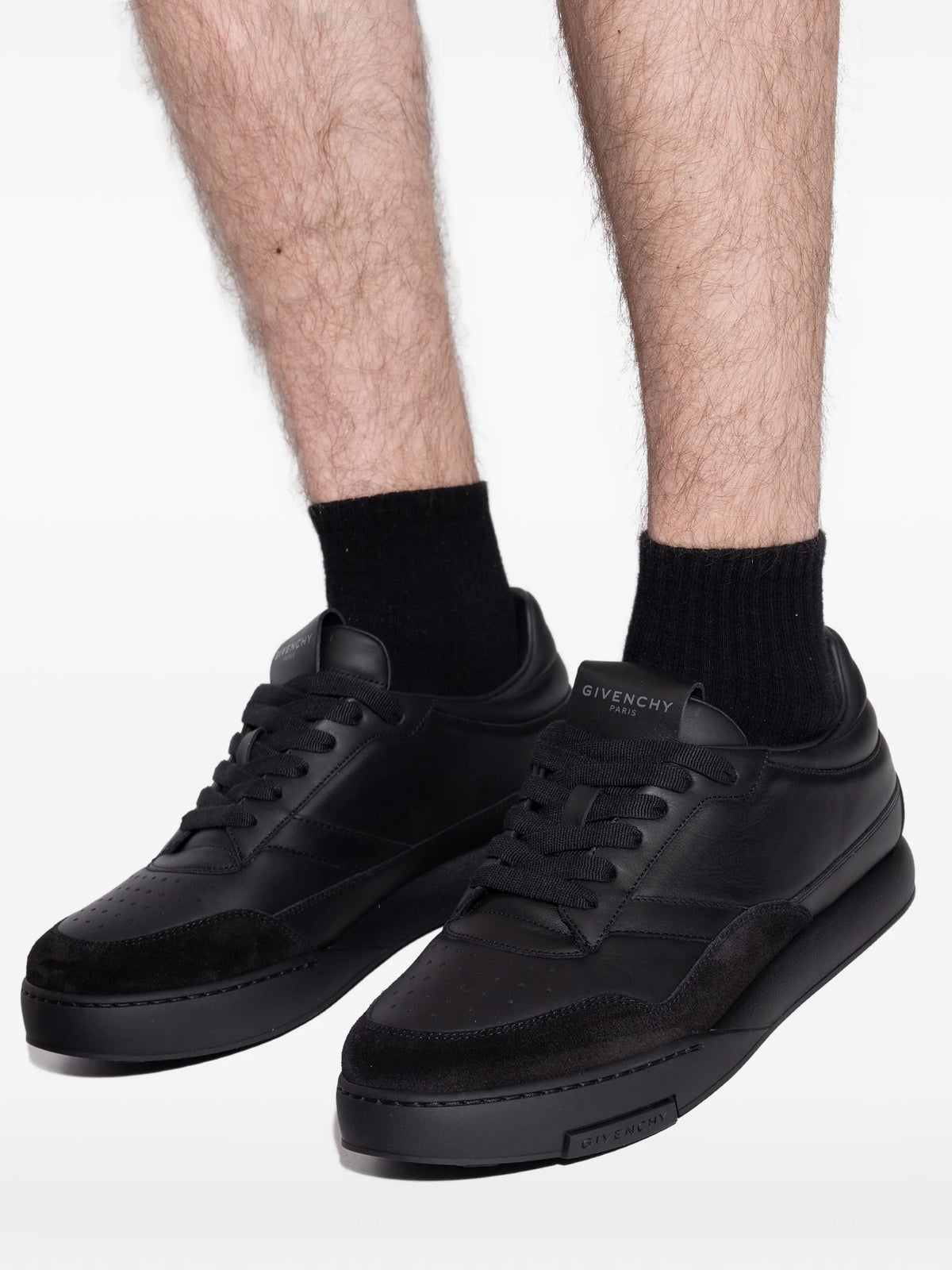 Yard sneakers in leather and suede