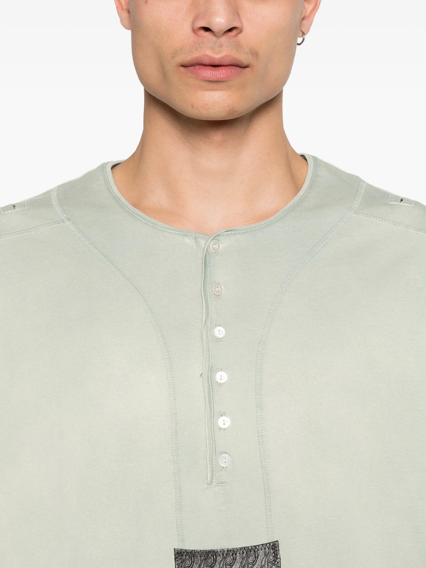sargo long-sleeve henley T-shirt