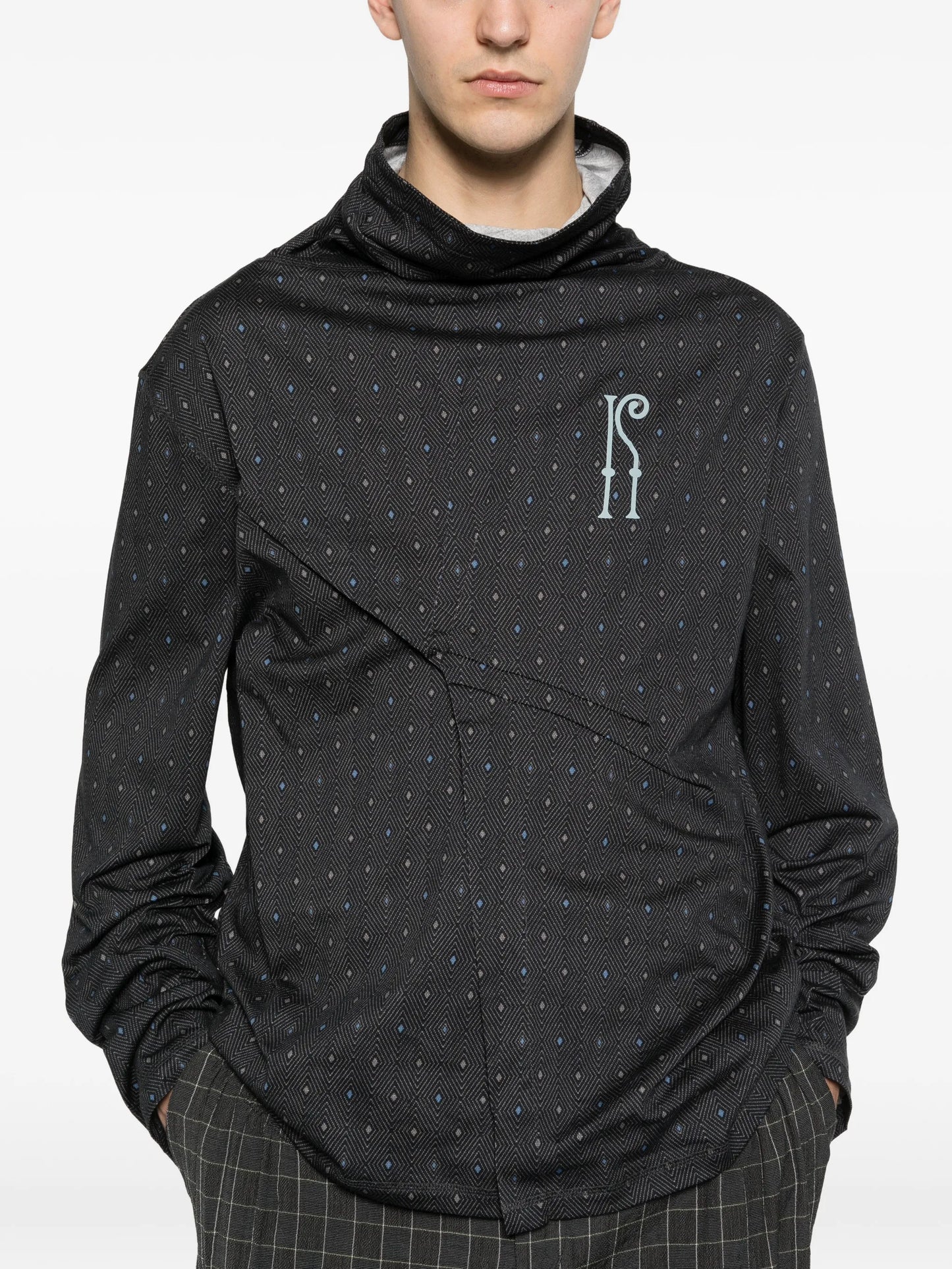 Ohne long-sleeve mock-neck T-shirt