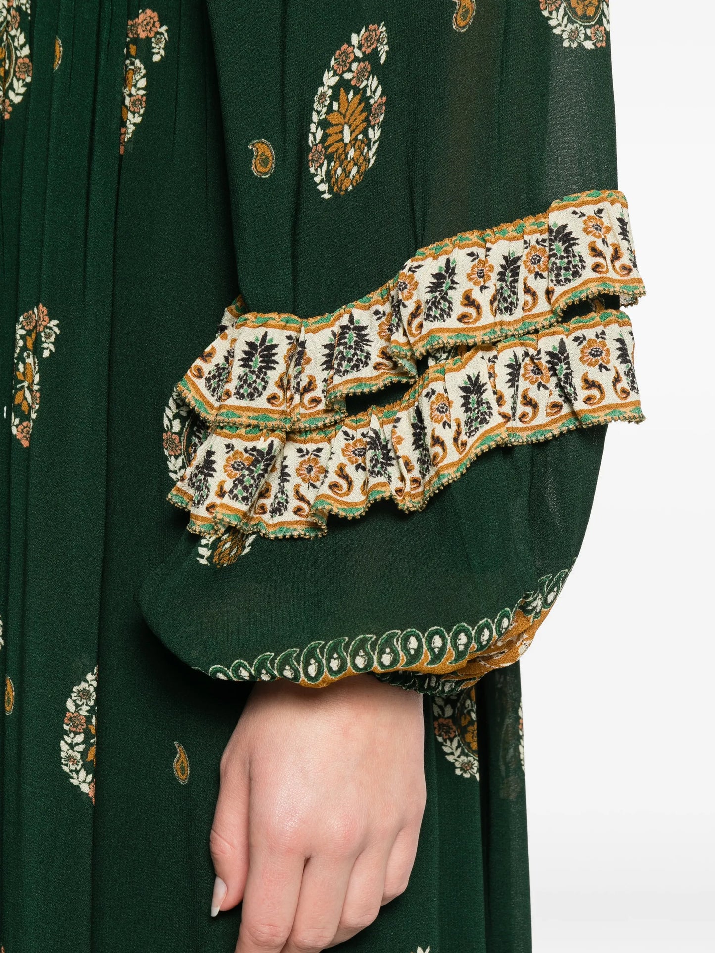 Ayla floral-print maxi dress