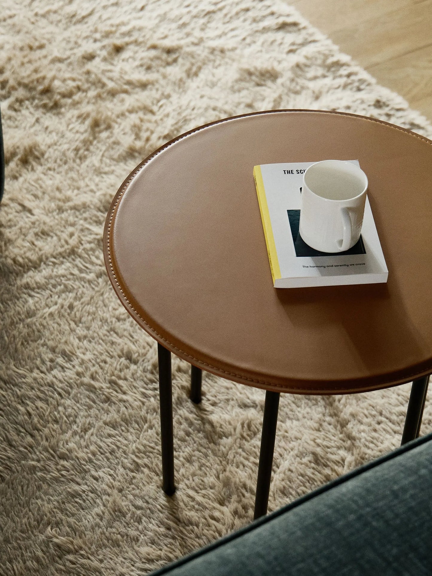 six-leg side table (48.5 cm x 45cm)