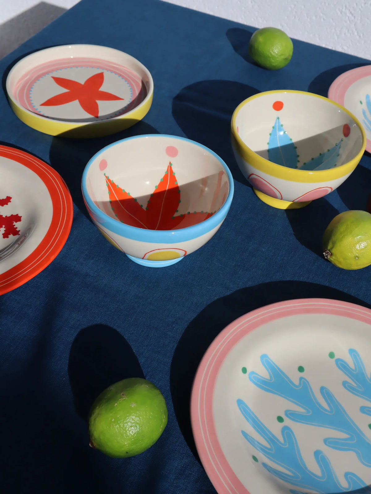 starfish-print bowls (set of two)