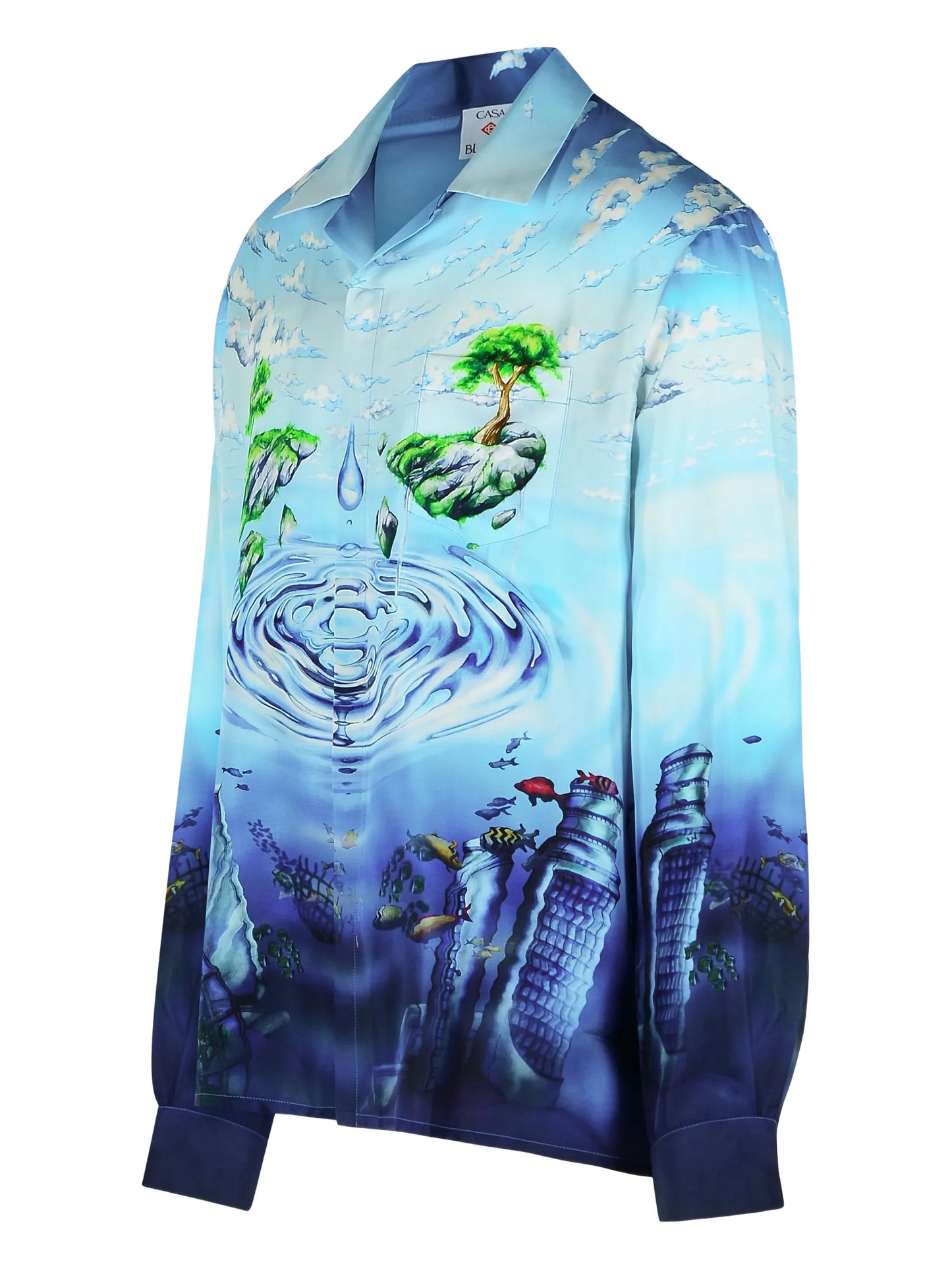 Lost Atlantis silk shirt