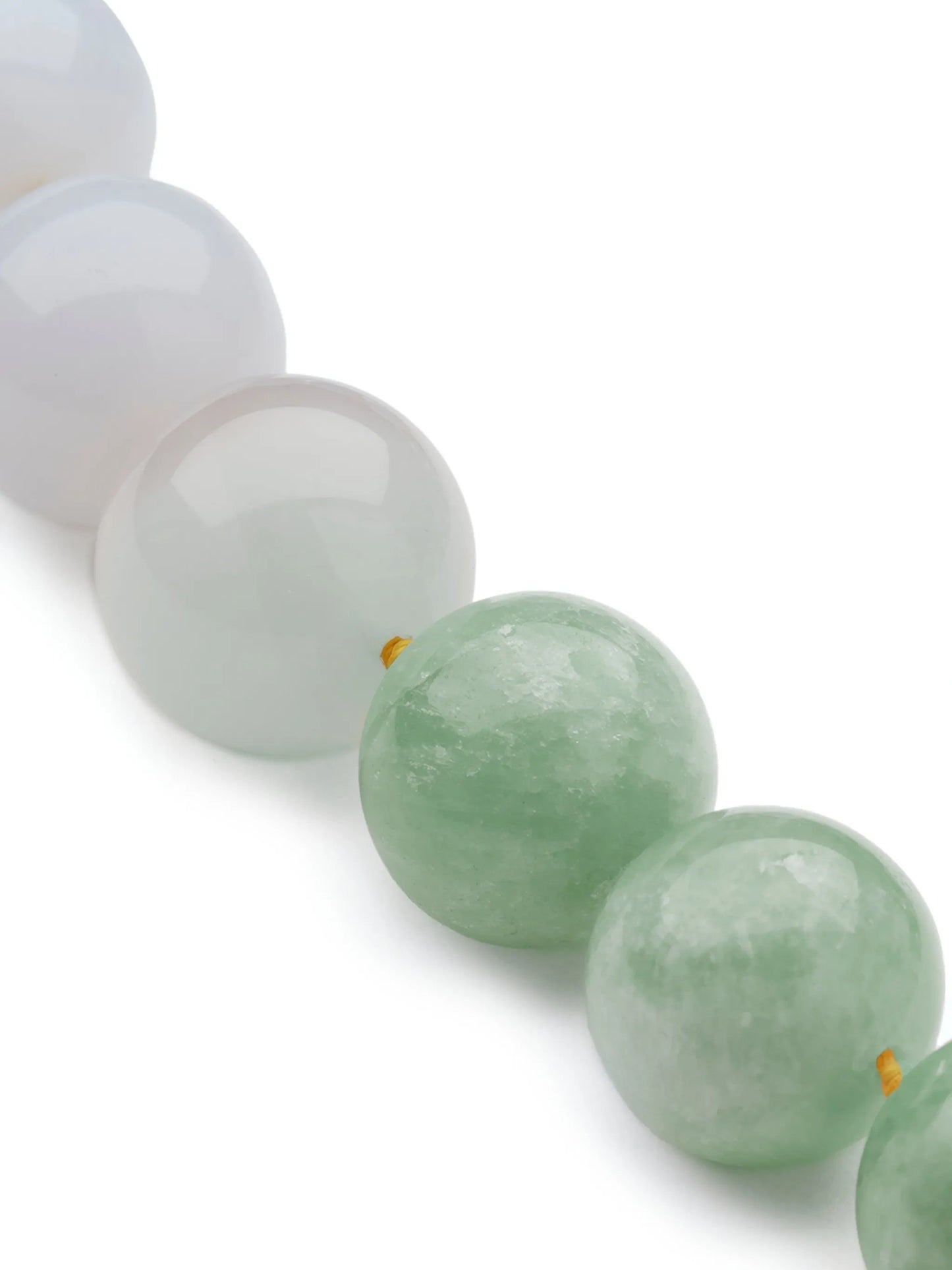 Bolas Duo aventurine necklace