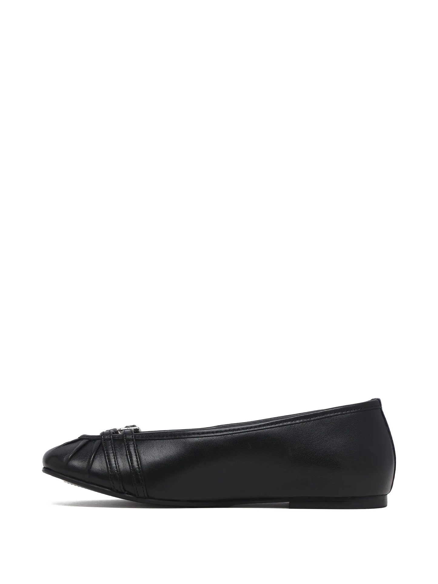 buckle-detail ballet flats