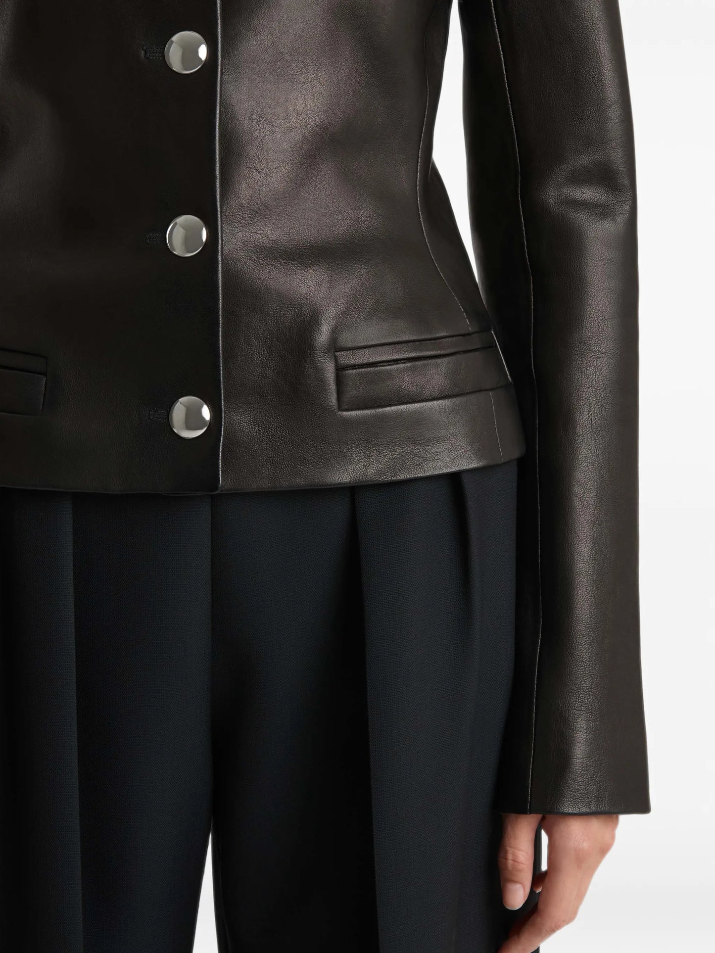 Nara leather jacket