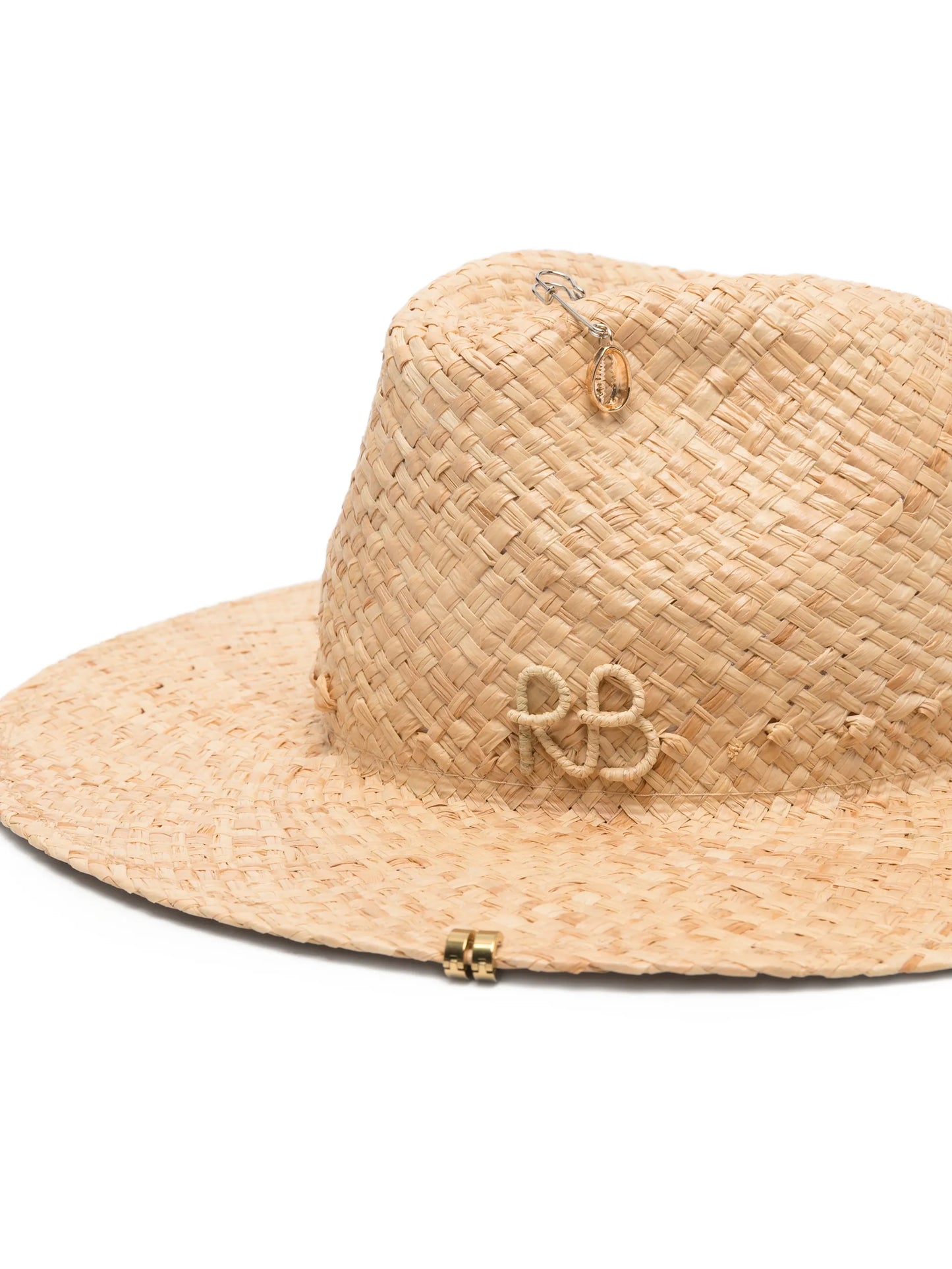 chain strap fedora hat