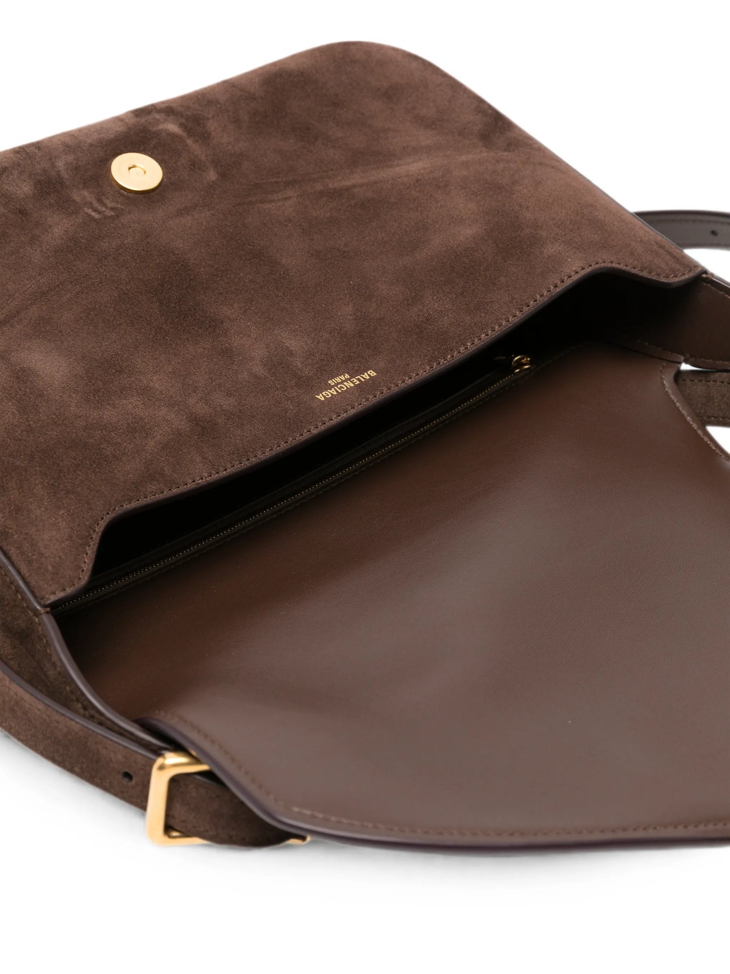 medium Clicca suede shoulder bag