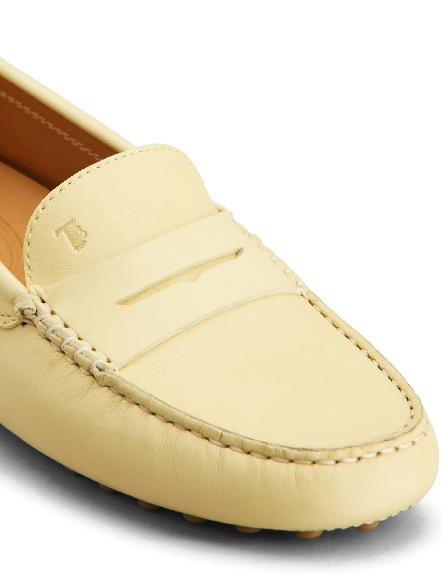 leather gommino loafers