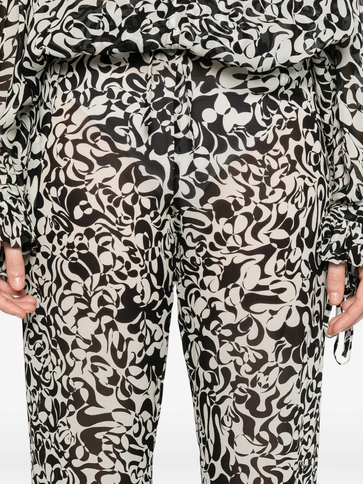 print trousers