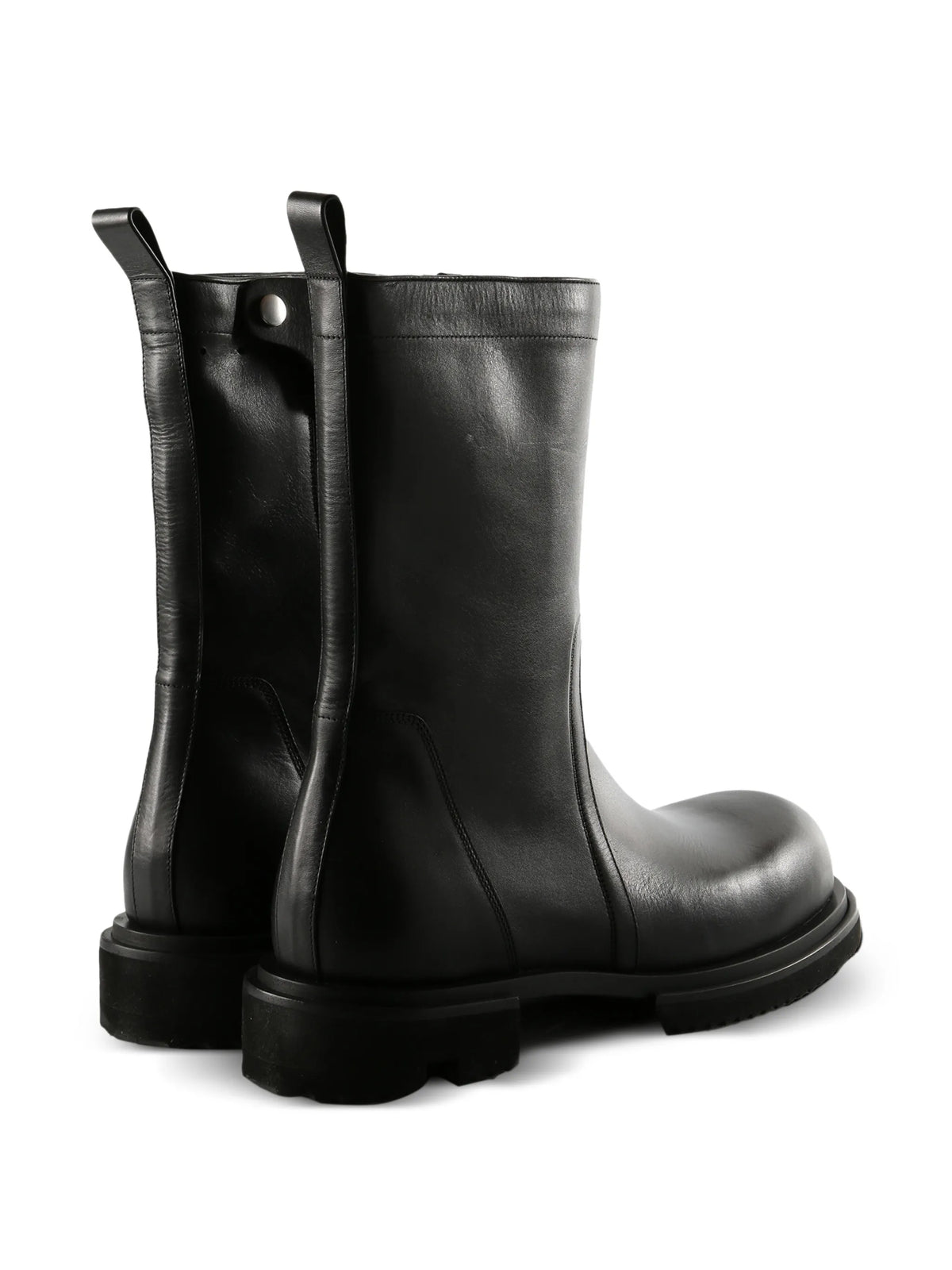 Temple Creeper Gabe boots in washed calf leather