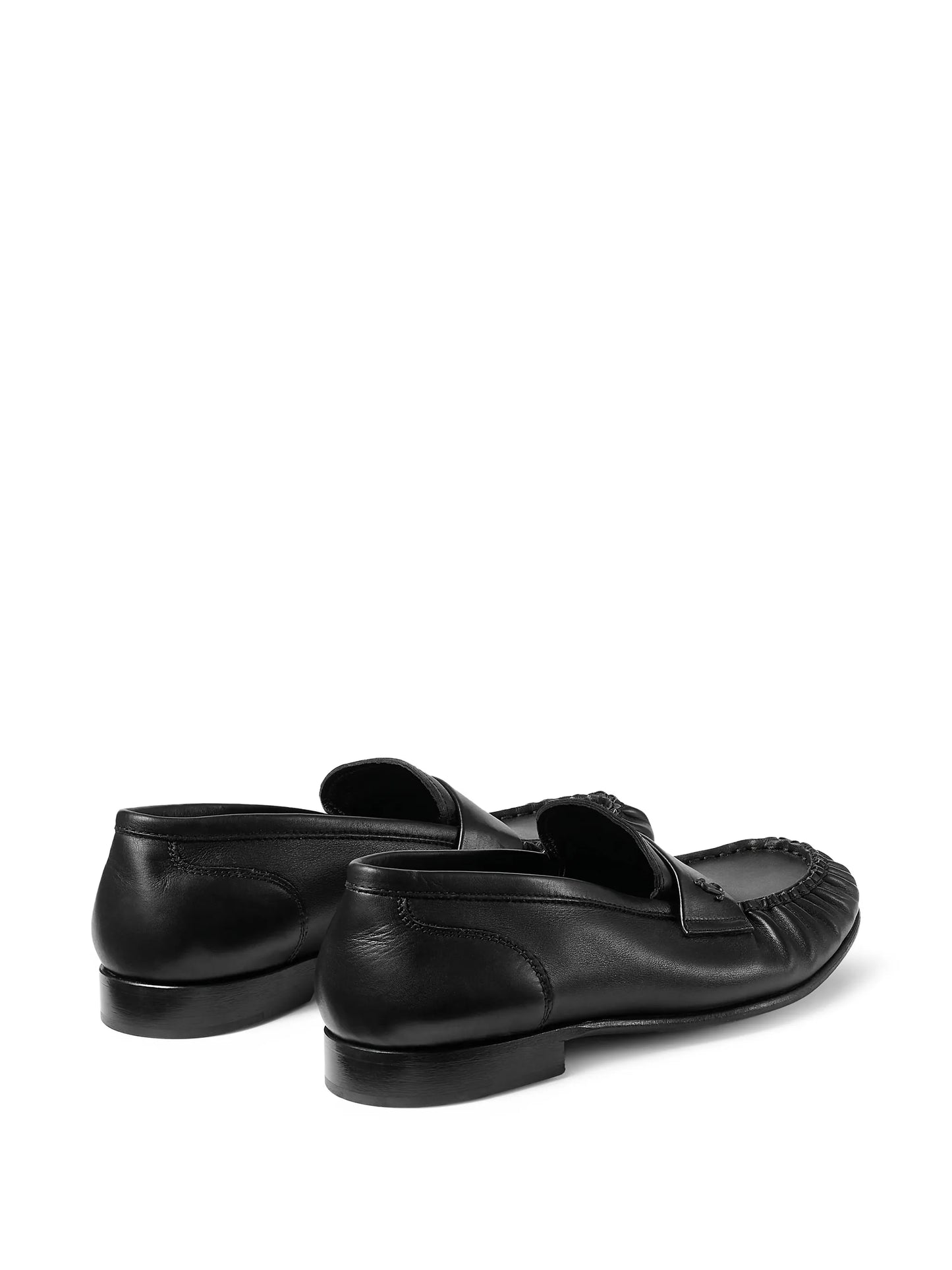 Ellis logo-plaque loafers
