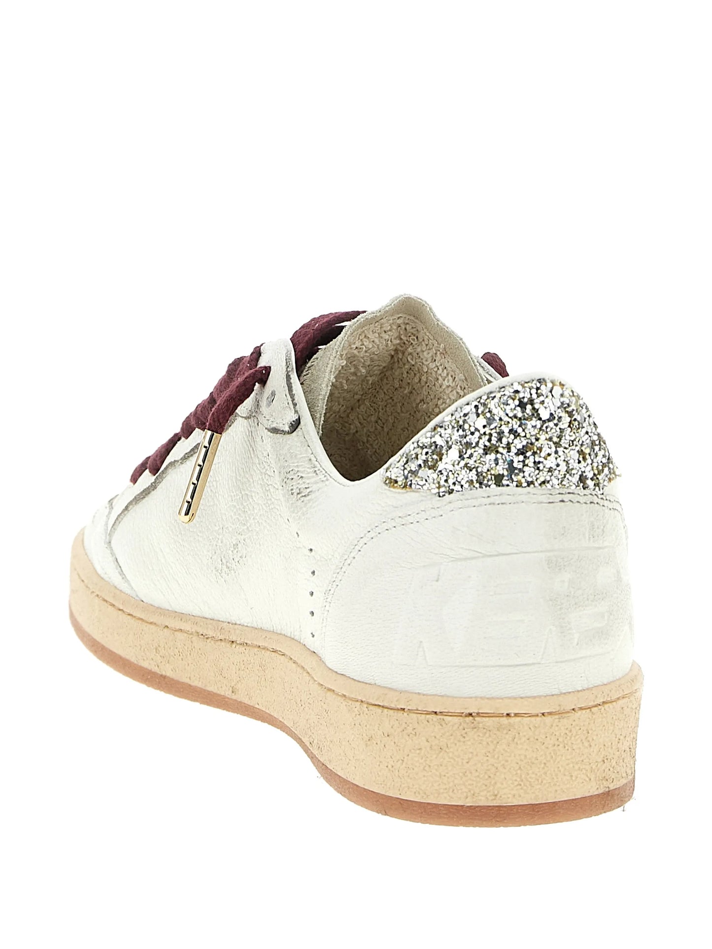 star-patch leather sneakers