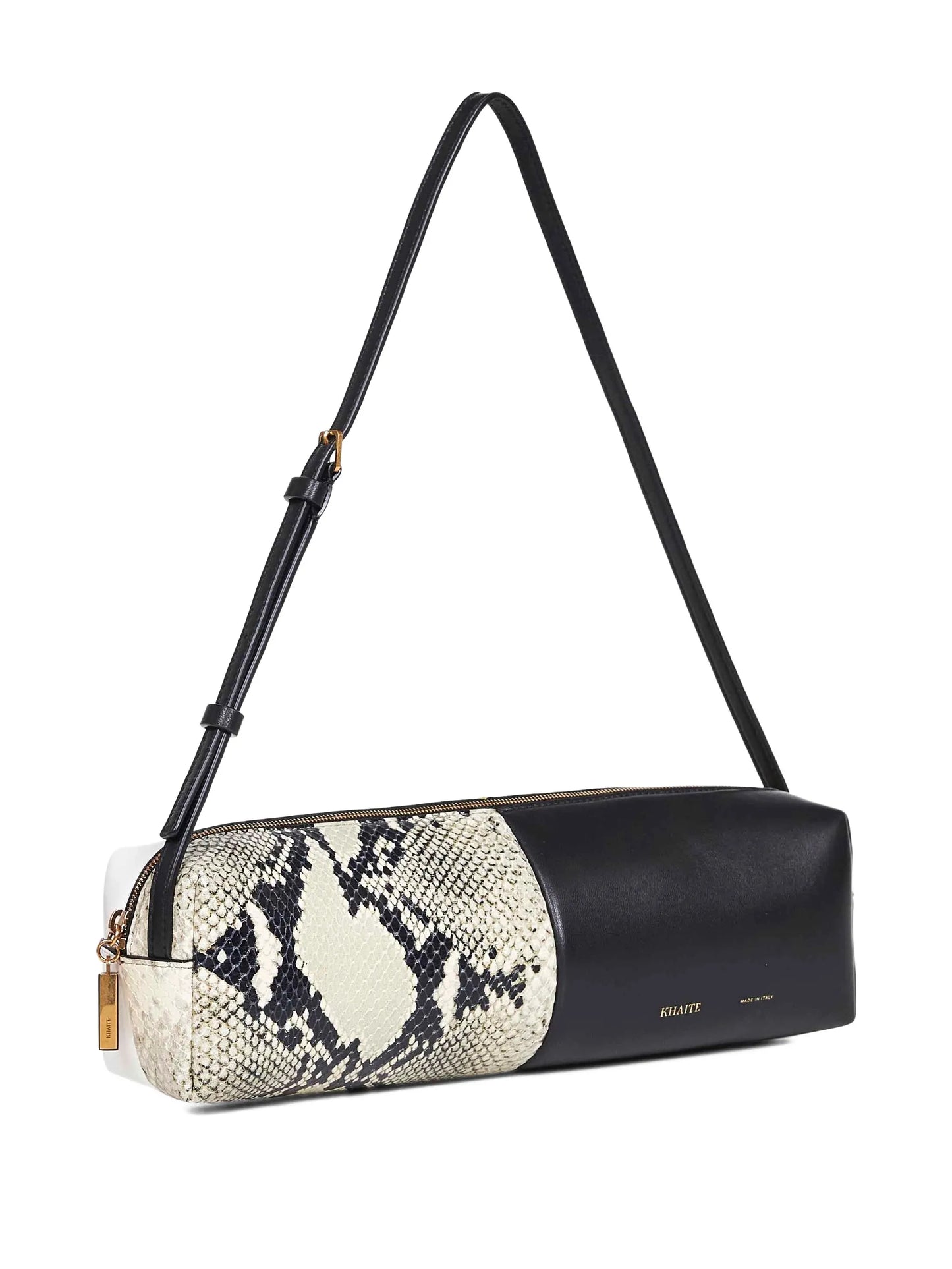 python-print adjustable shoulder bag