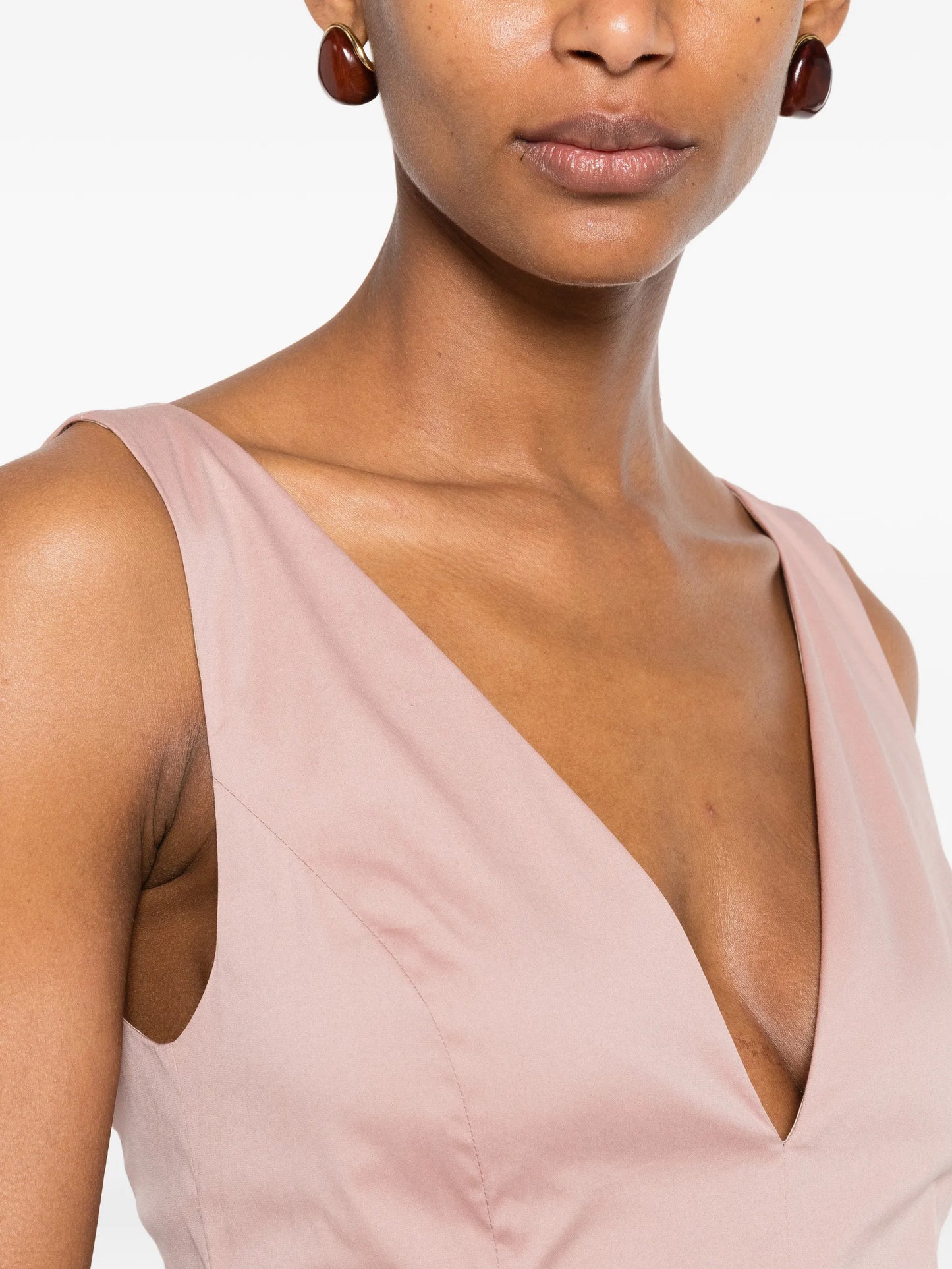Aurelia pleated maxi dress
