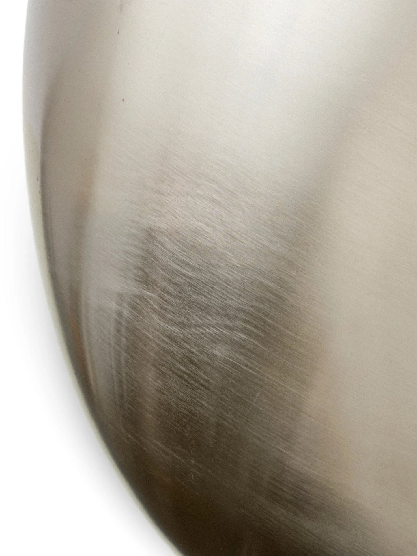 brushed egg sculpture