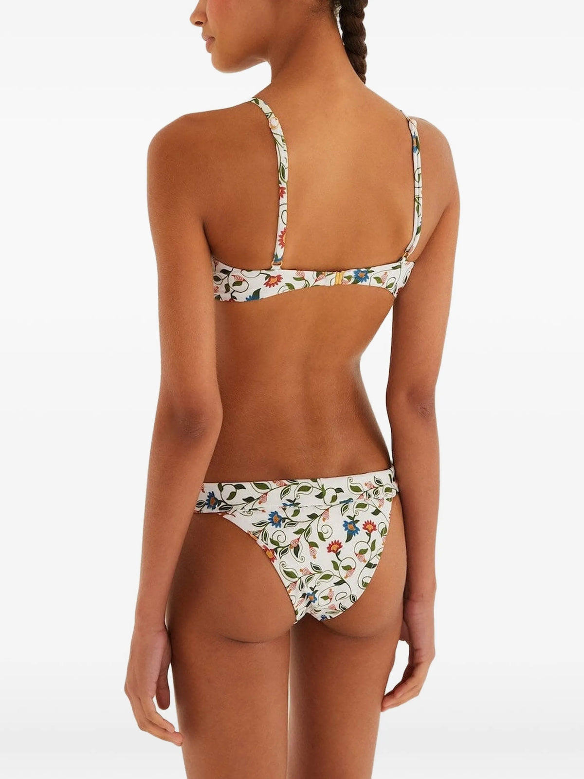 stitched garden band bikini bottoms