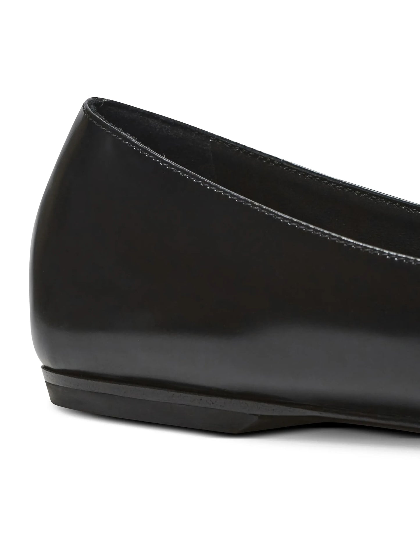 shiny lambskin Sync ballet flats