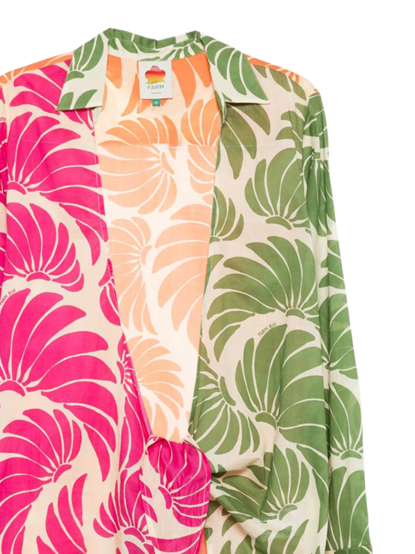 floral tie front dress