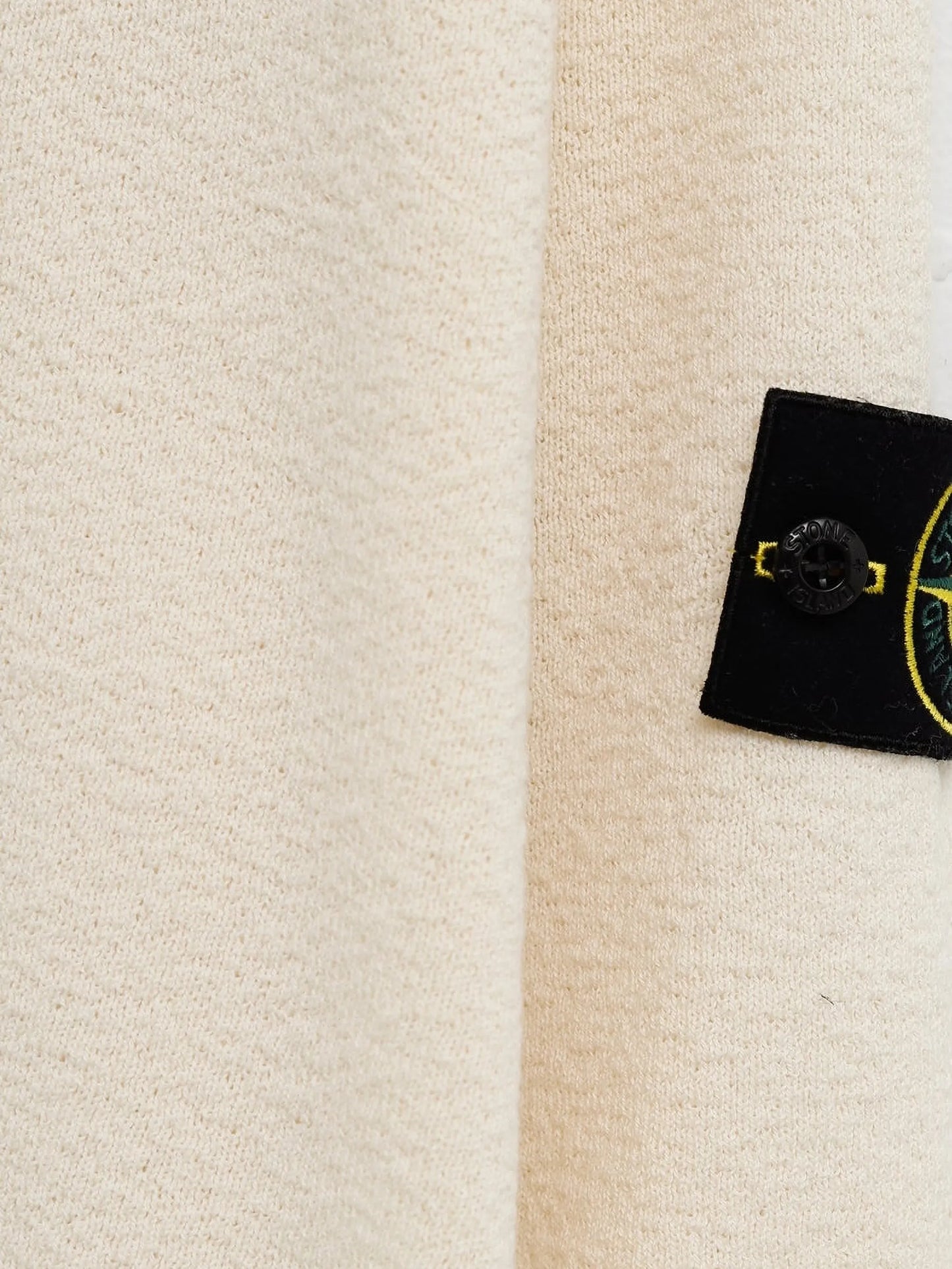 texture patch-detail sweater