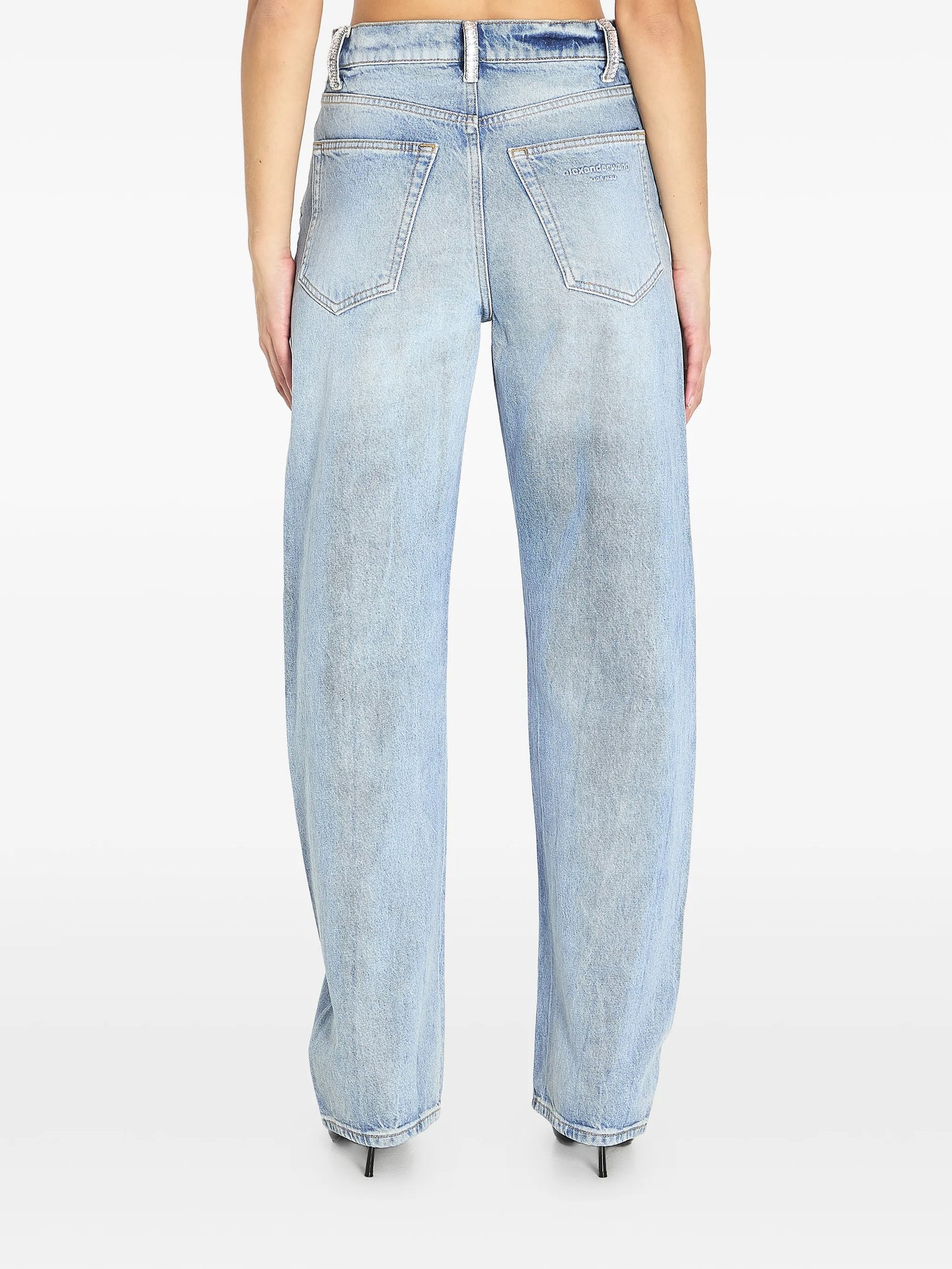 medium-waist float jeans