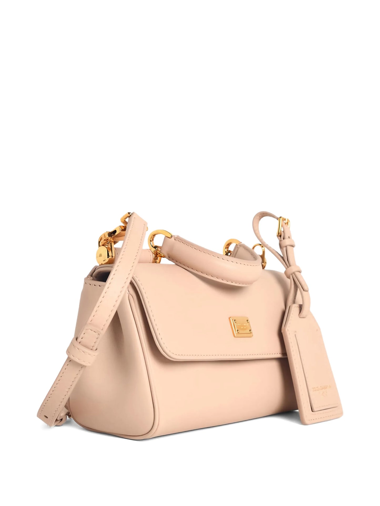 mini My Sicily flap leather shoulder bag