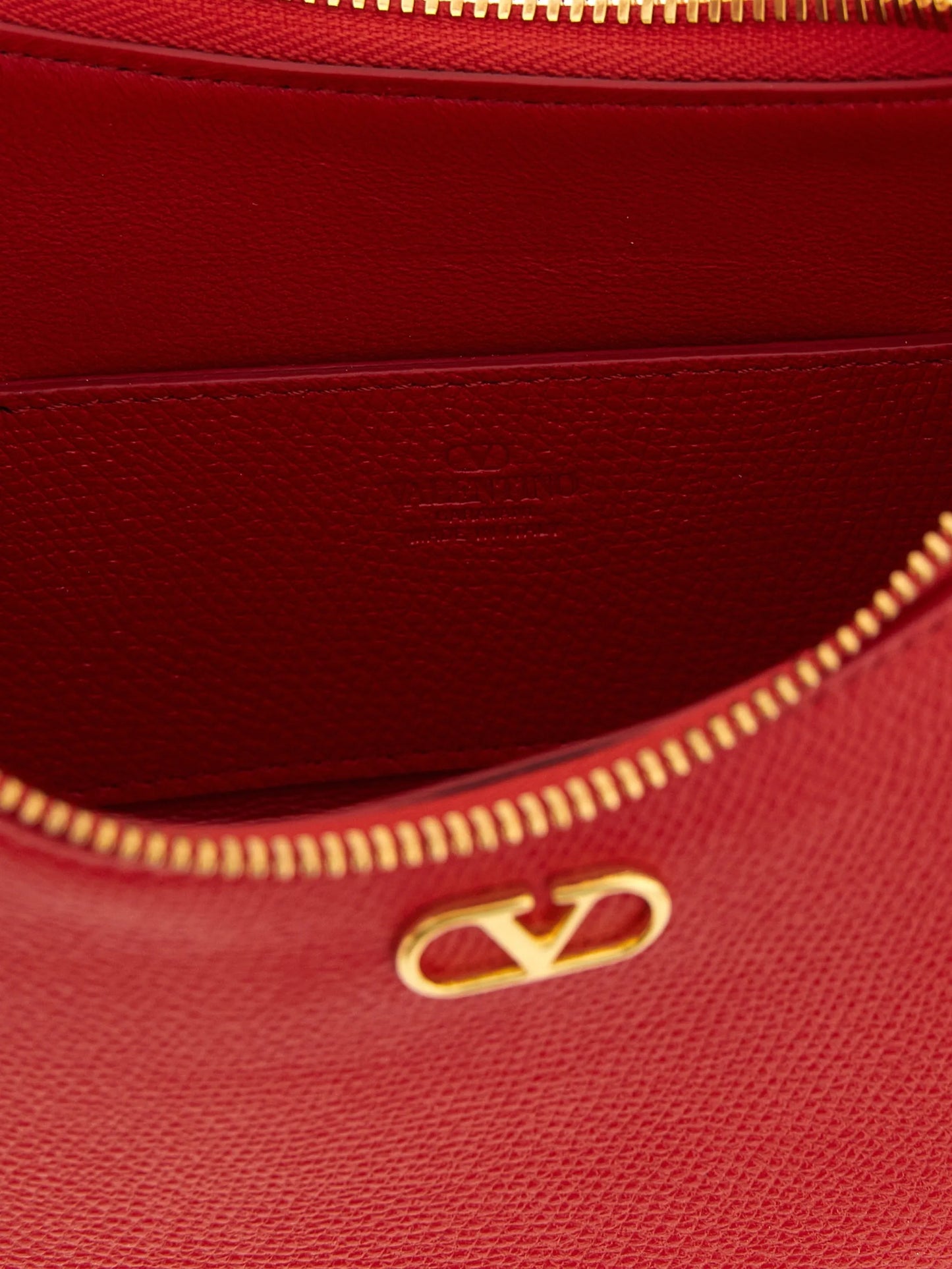 mini VLogo leather shoulder bag