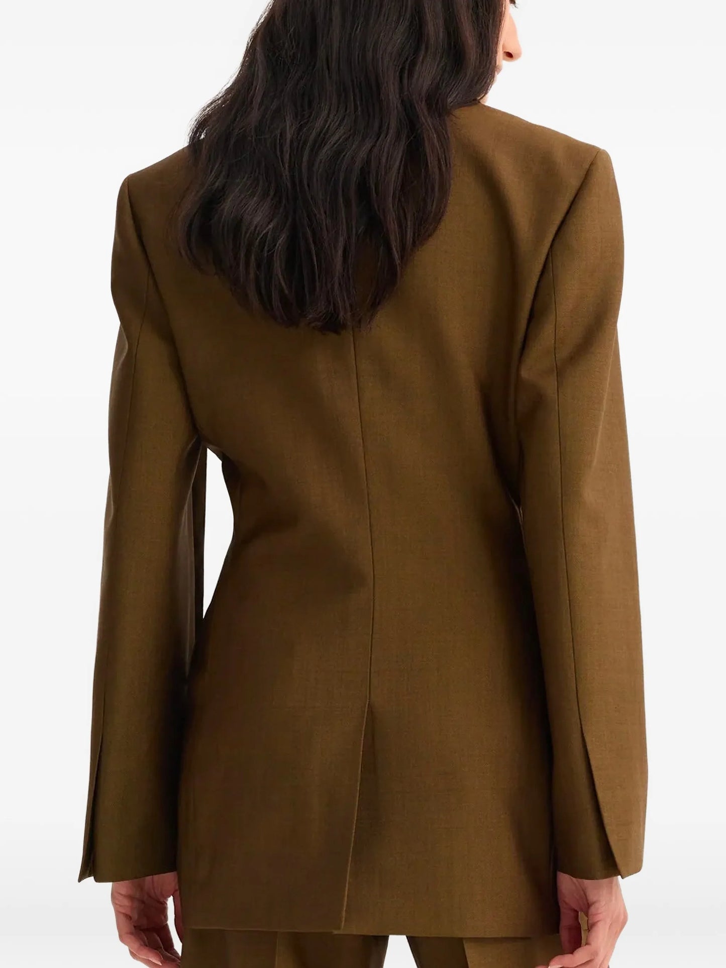 double-breasted blazer