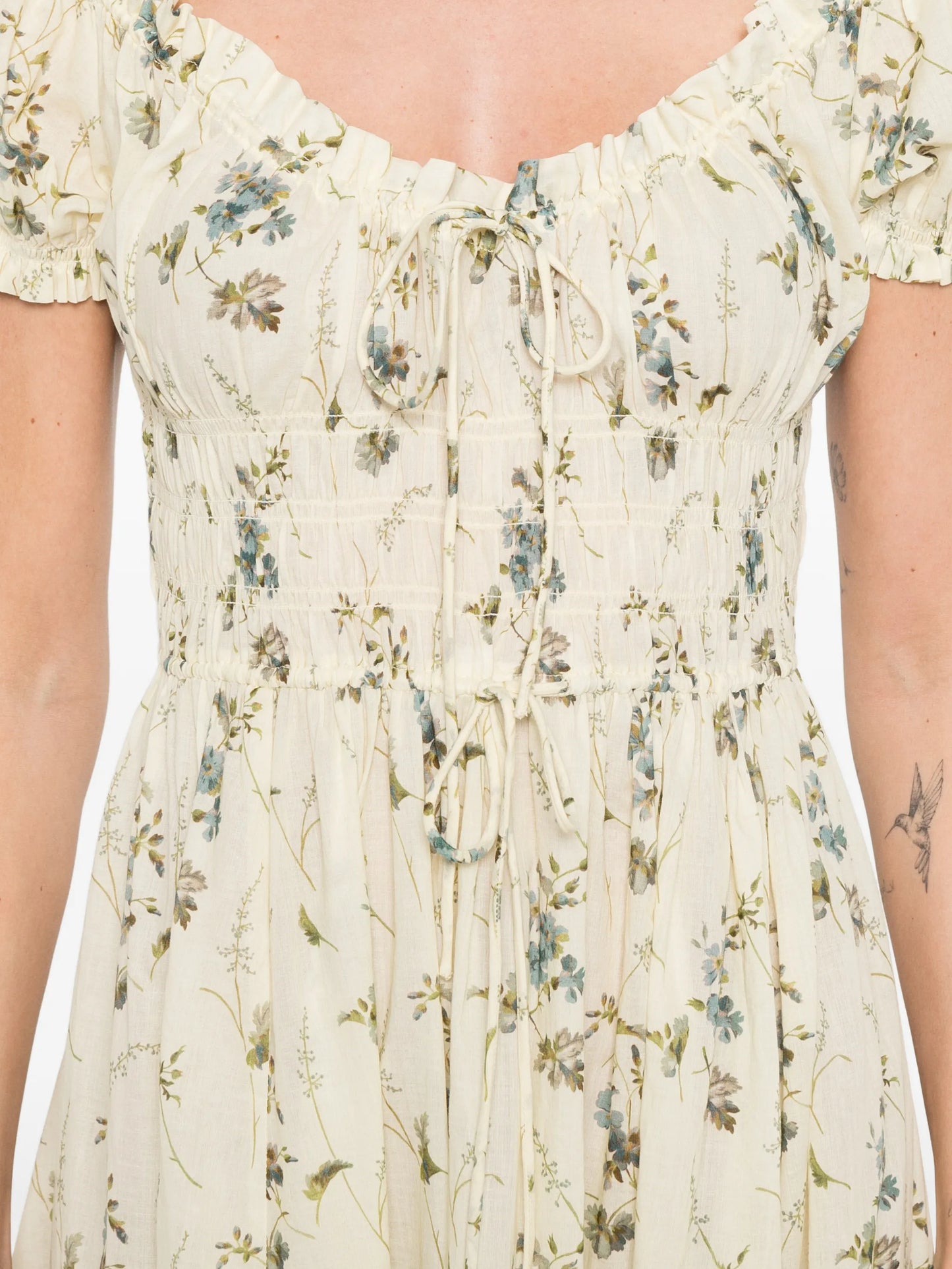 Ashlynn floral-print midi dress