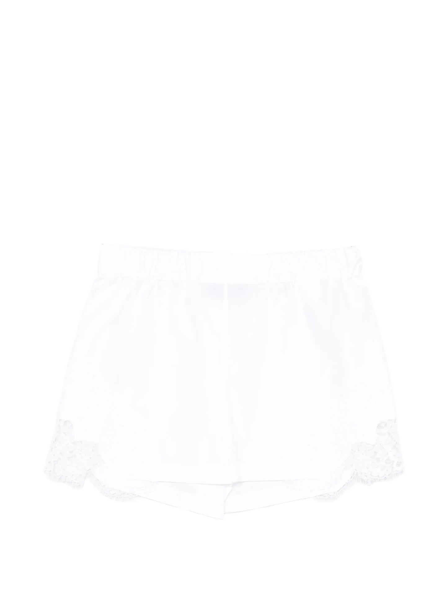 lace-detail shorts