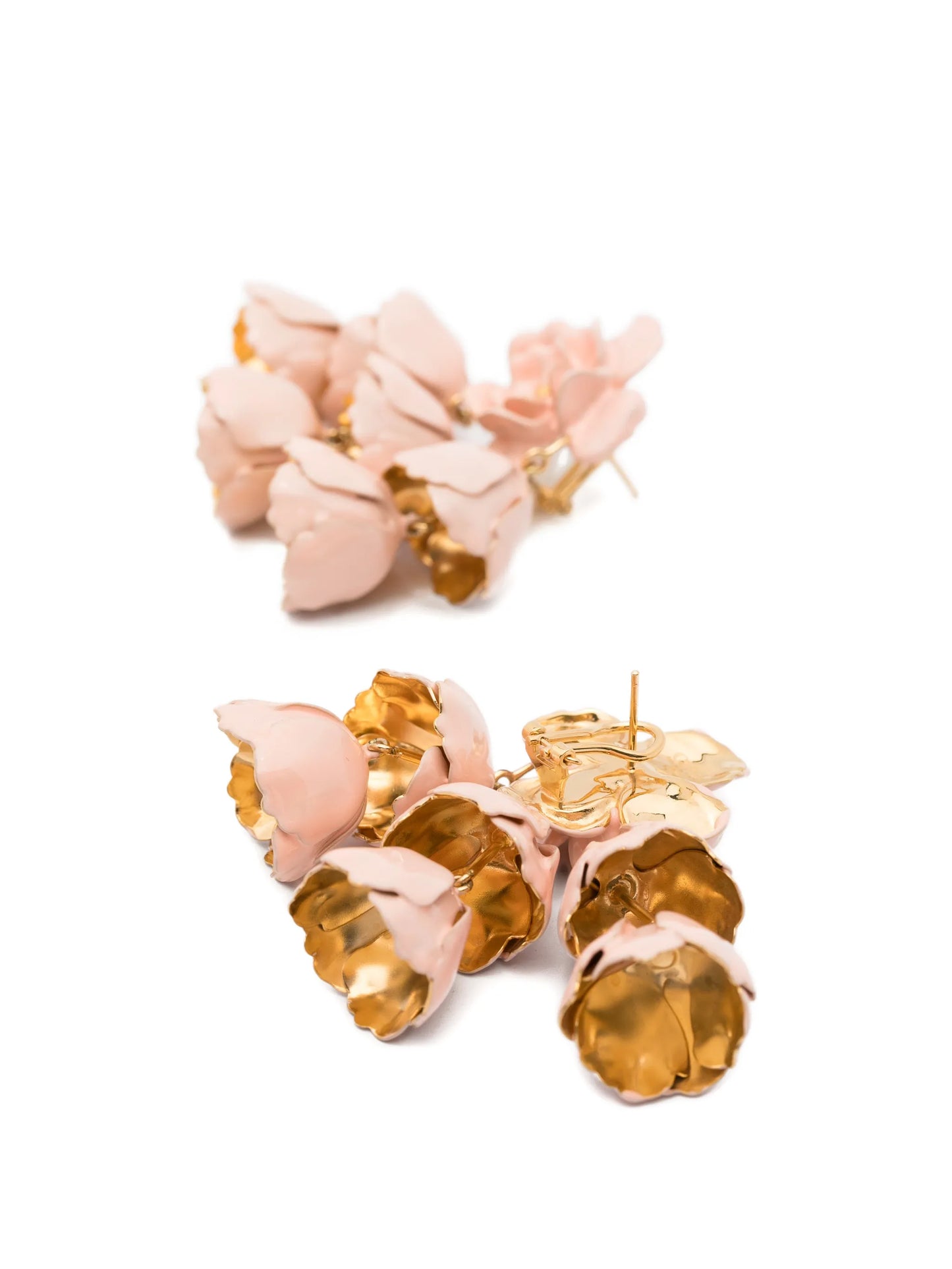 Bouquet flower-shape earrings