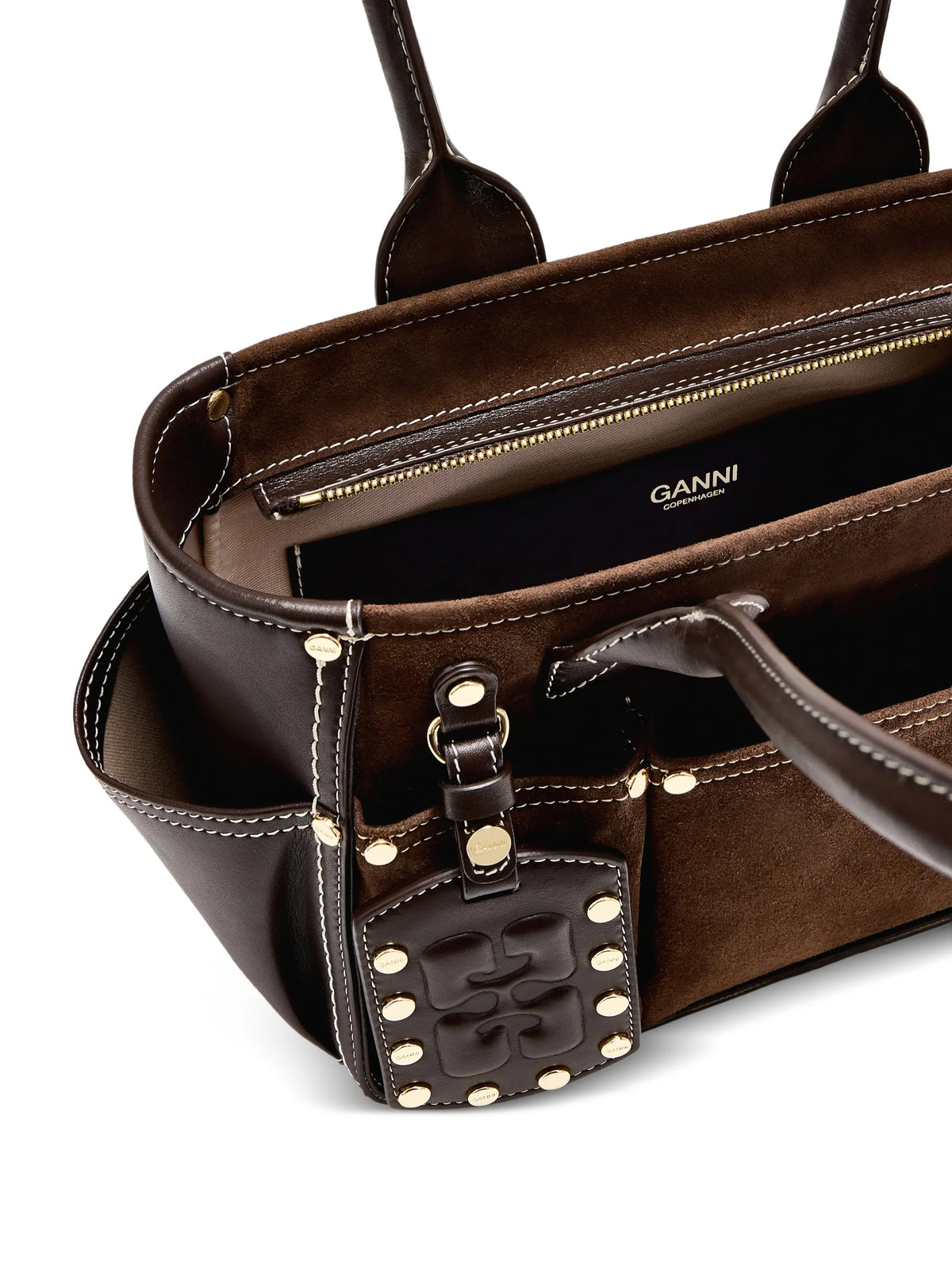 small Posy bag in brown-suede