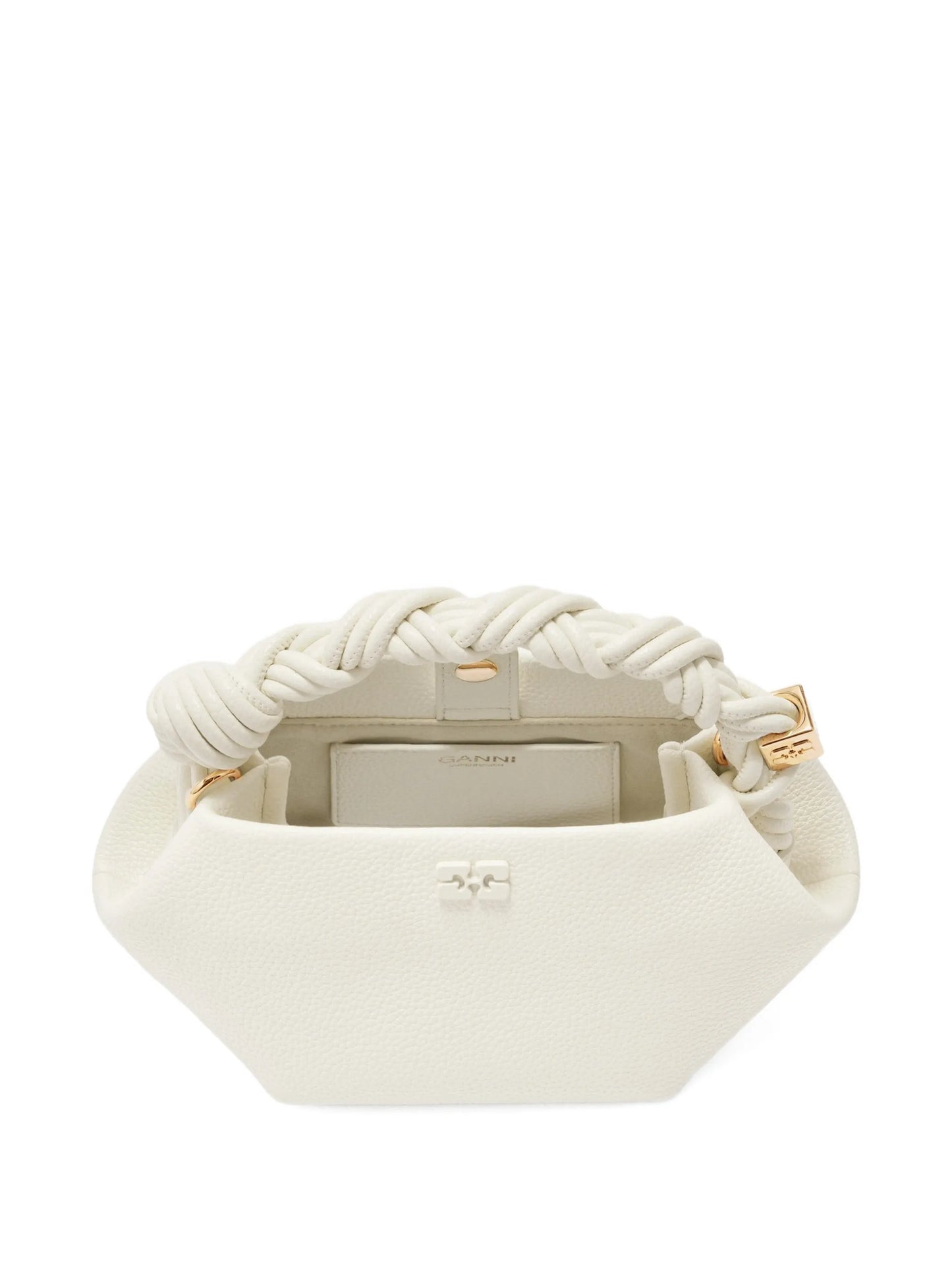 Mini Bou logo-plaque tote bag
