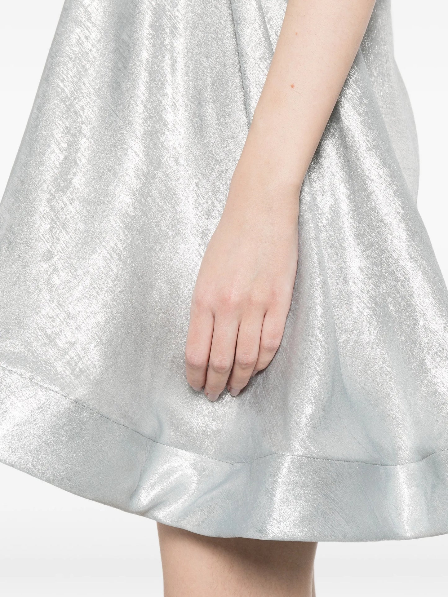 shimmer mini dress