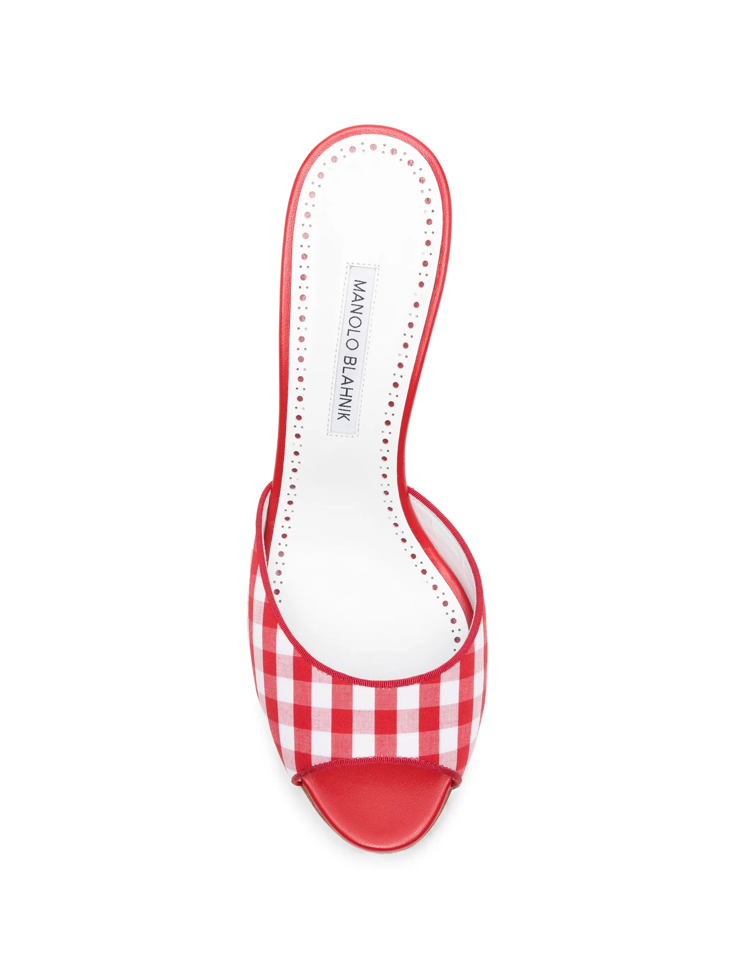 Jadara gingham mules