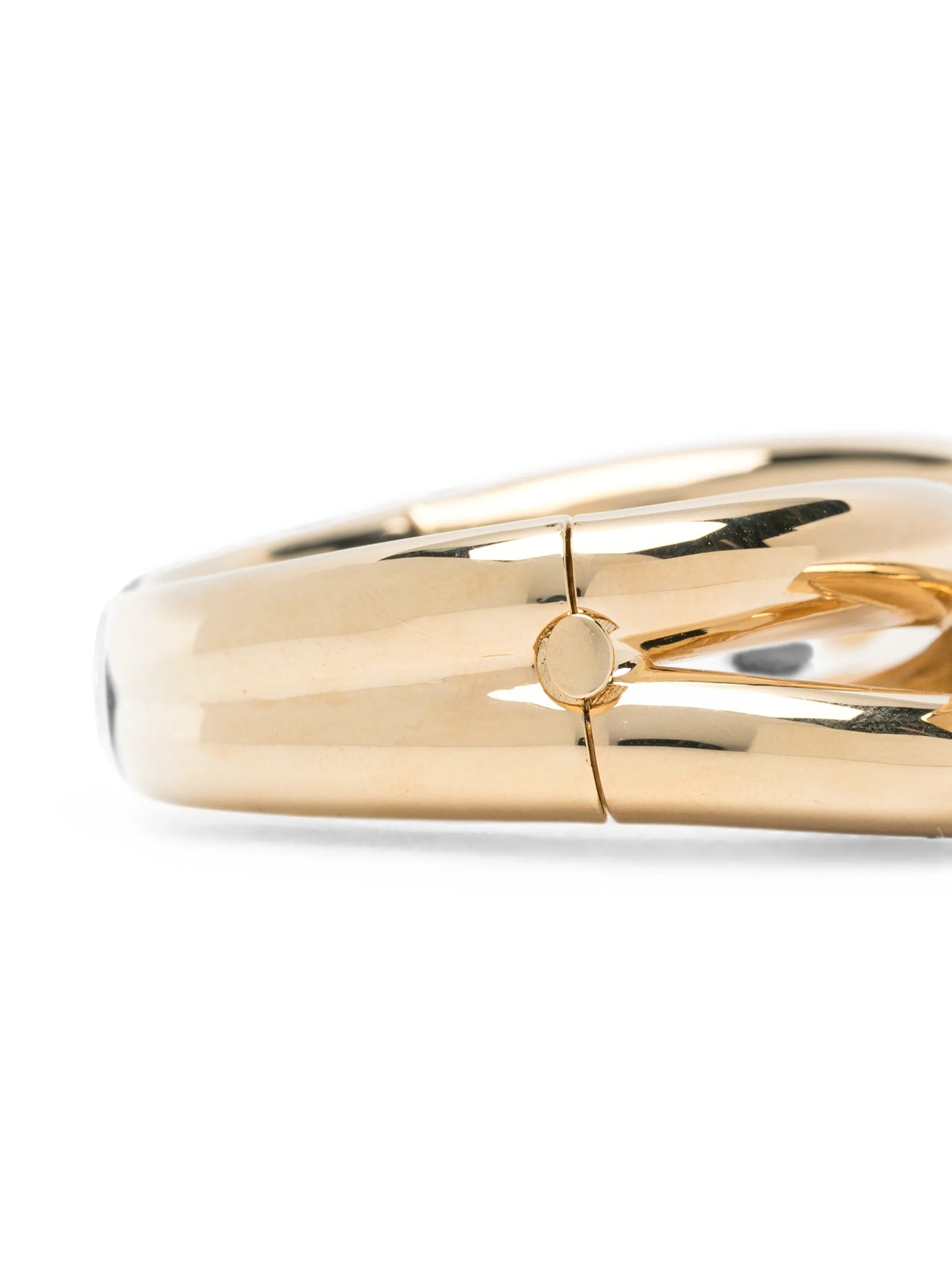 Twisted Gancini cuff bracelet