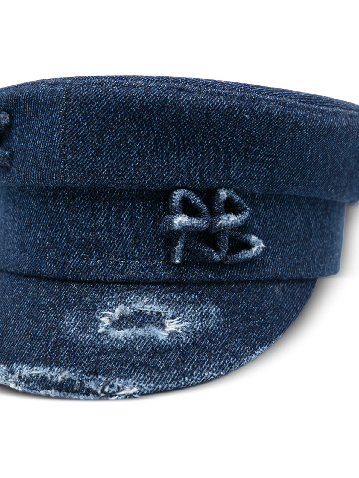 distressed hat