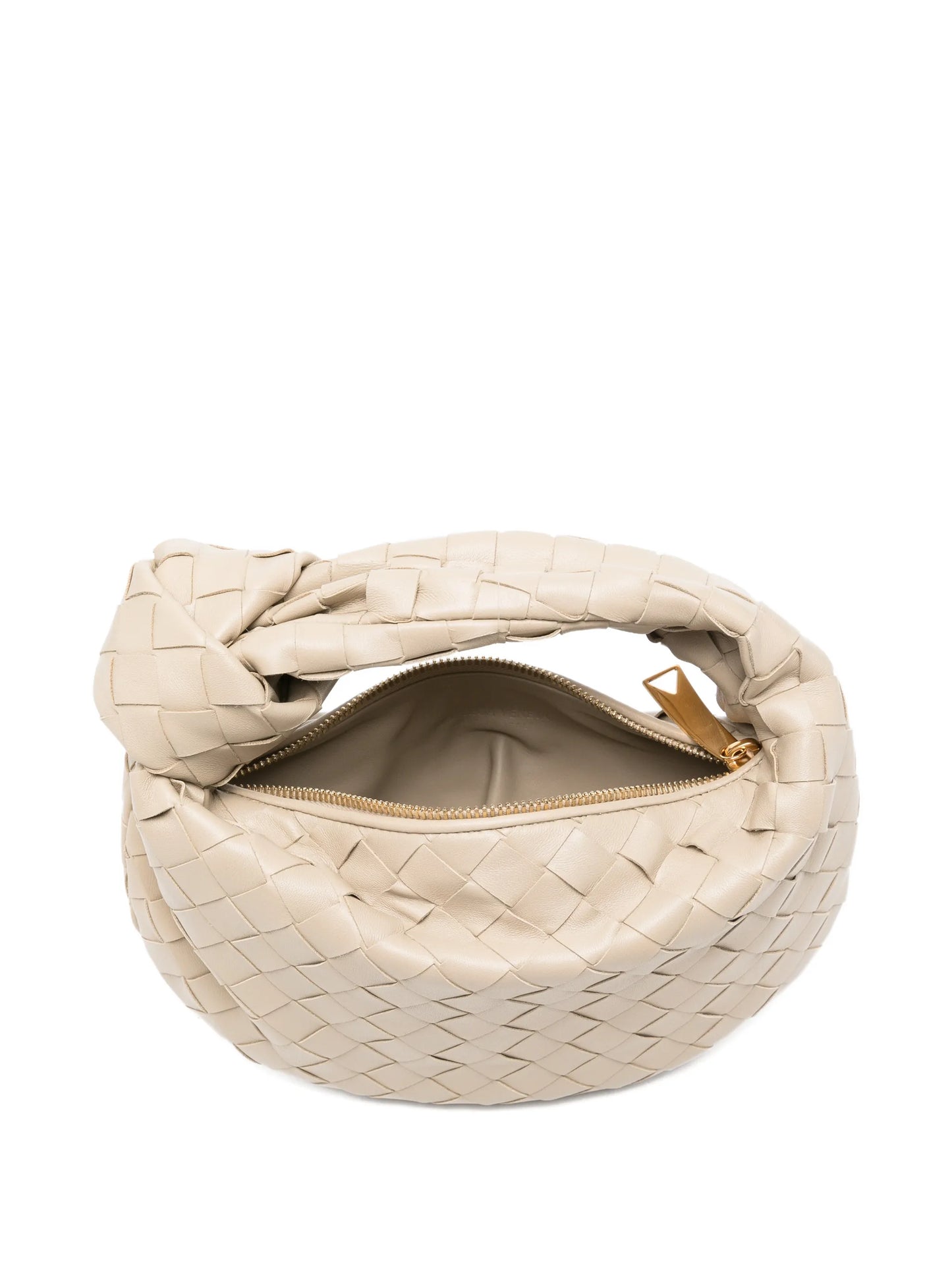 mini Jodie intrecciato clutch bag