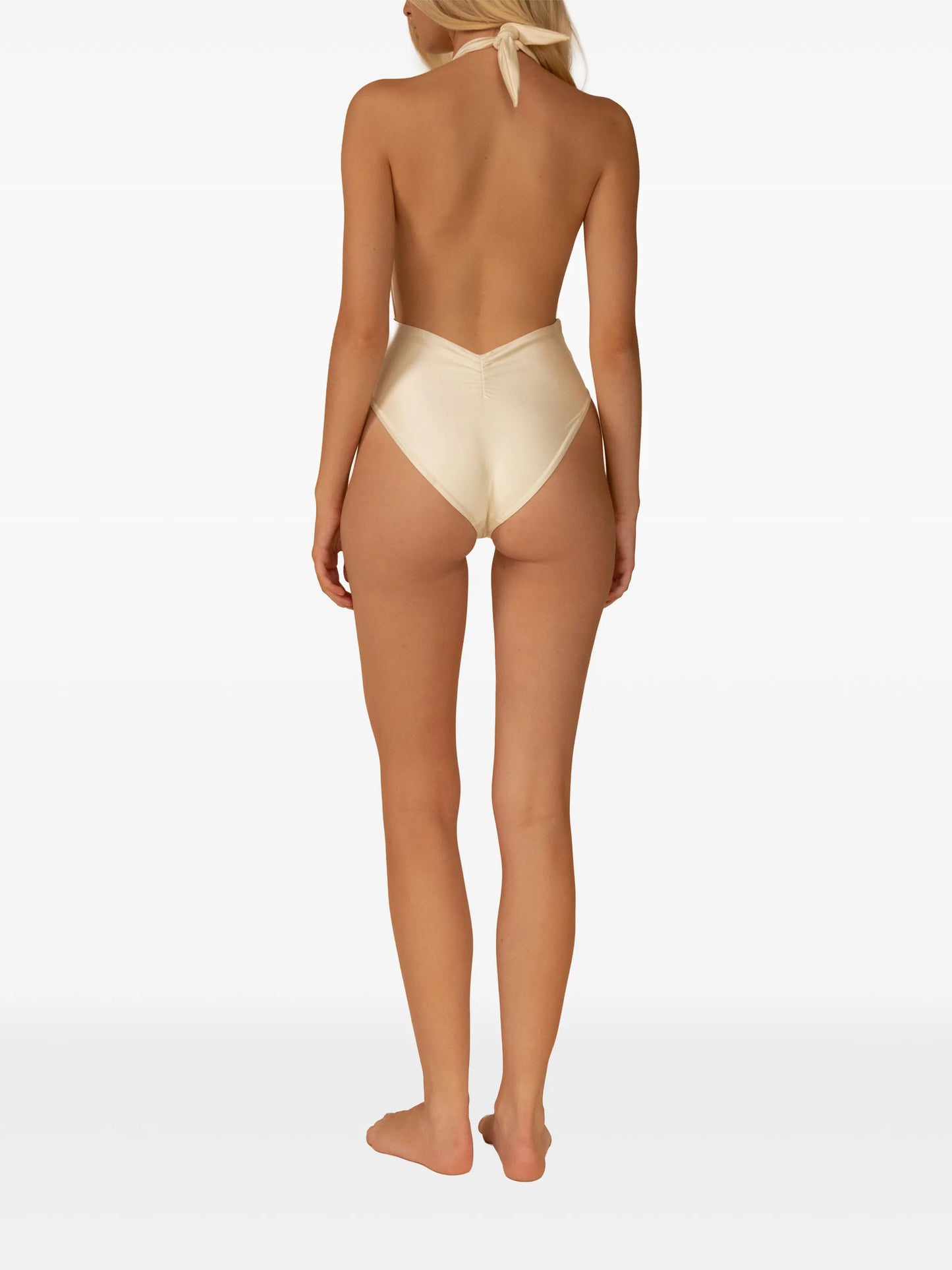 x Elsa Hosk Tropez halterneck swimsuit