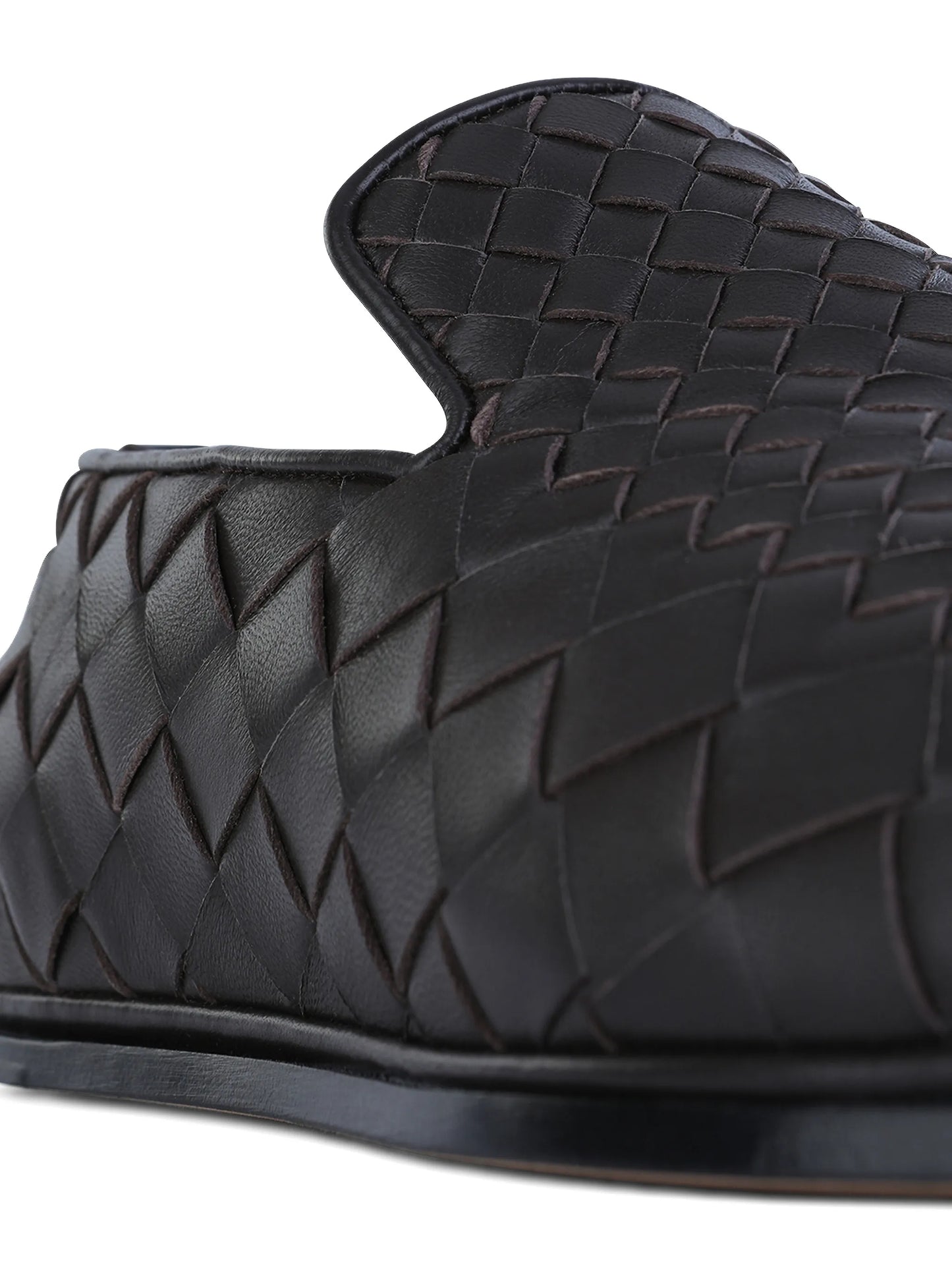 Sunday woven flat loafers