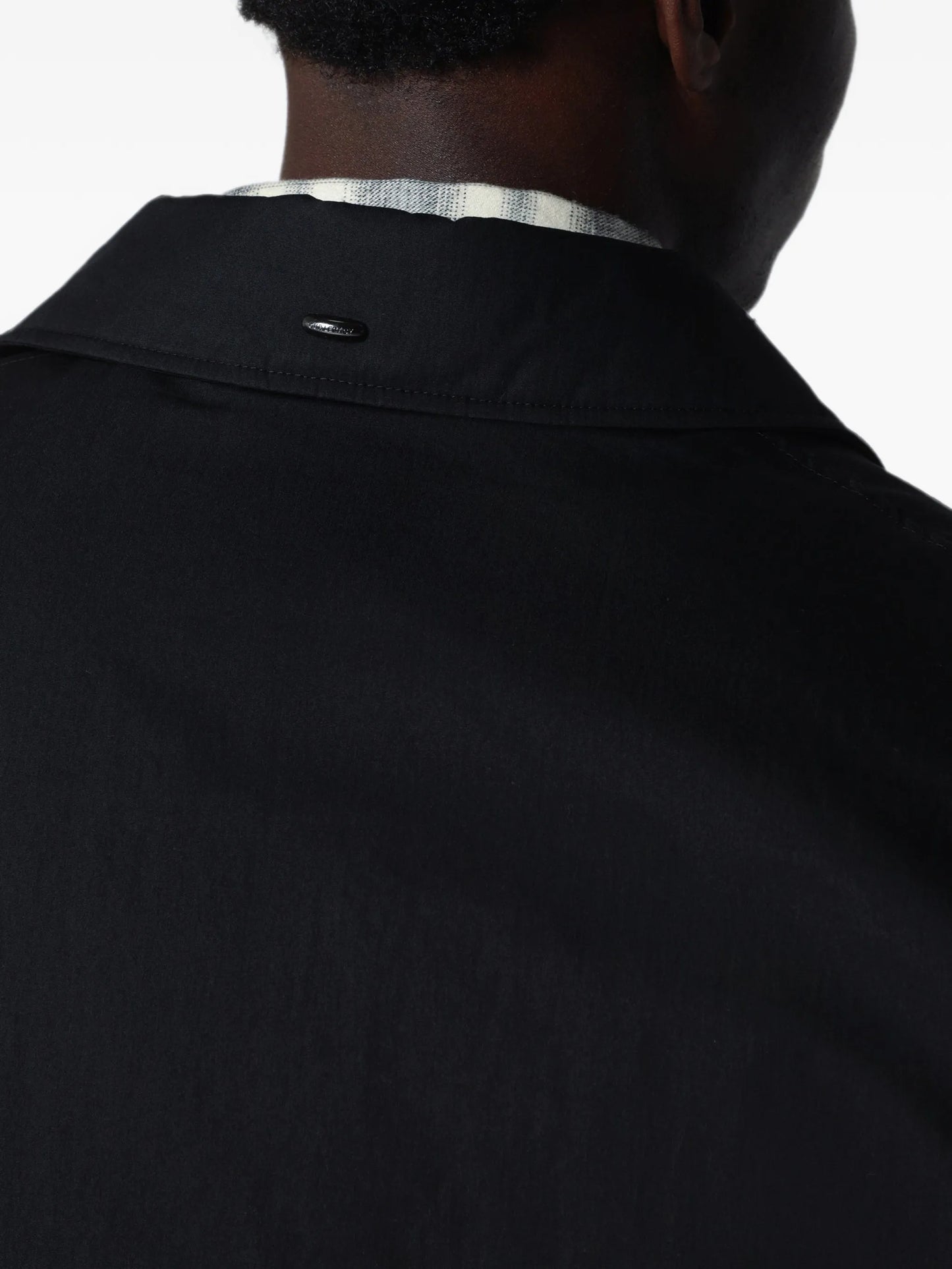 collared puffa jacket