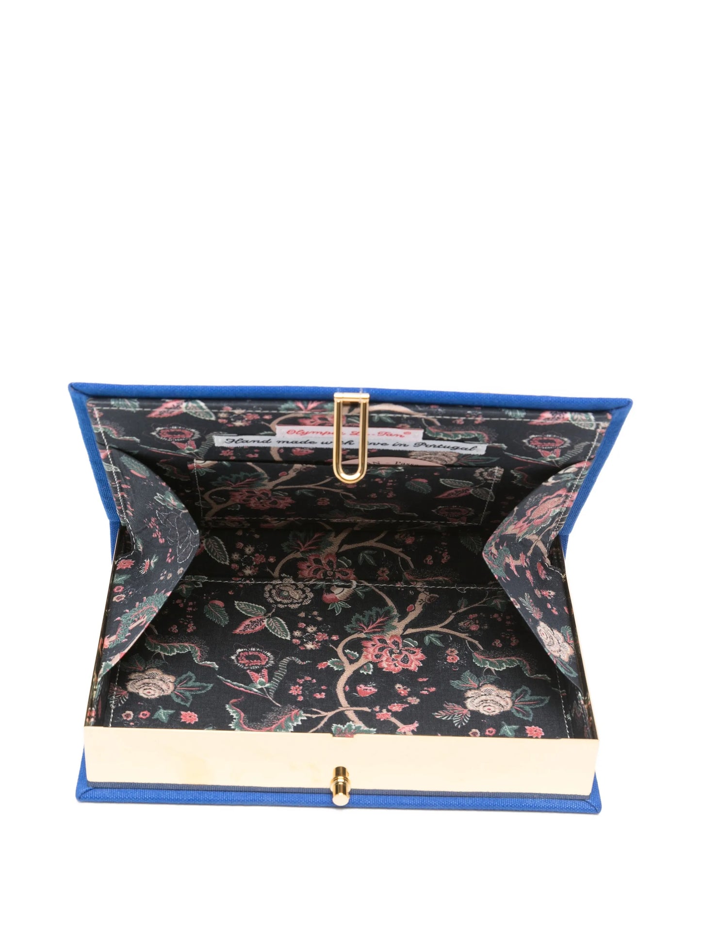 Icarus appliqué clutch bag