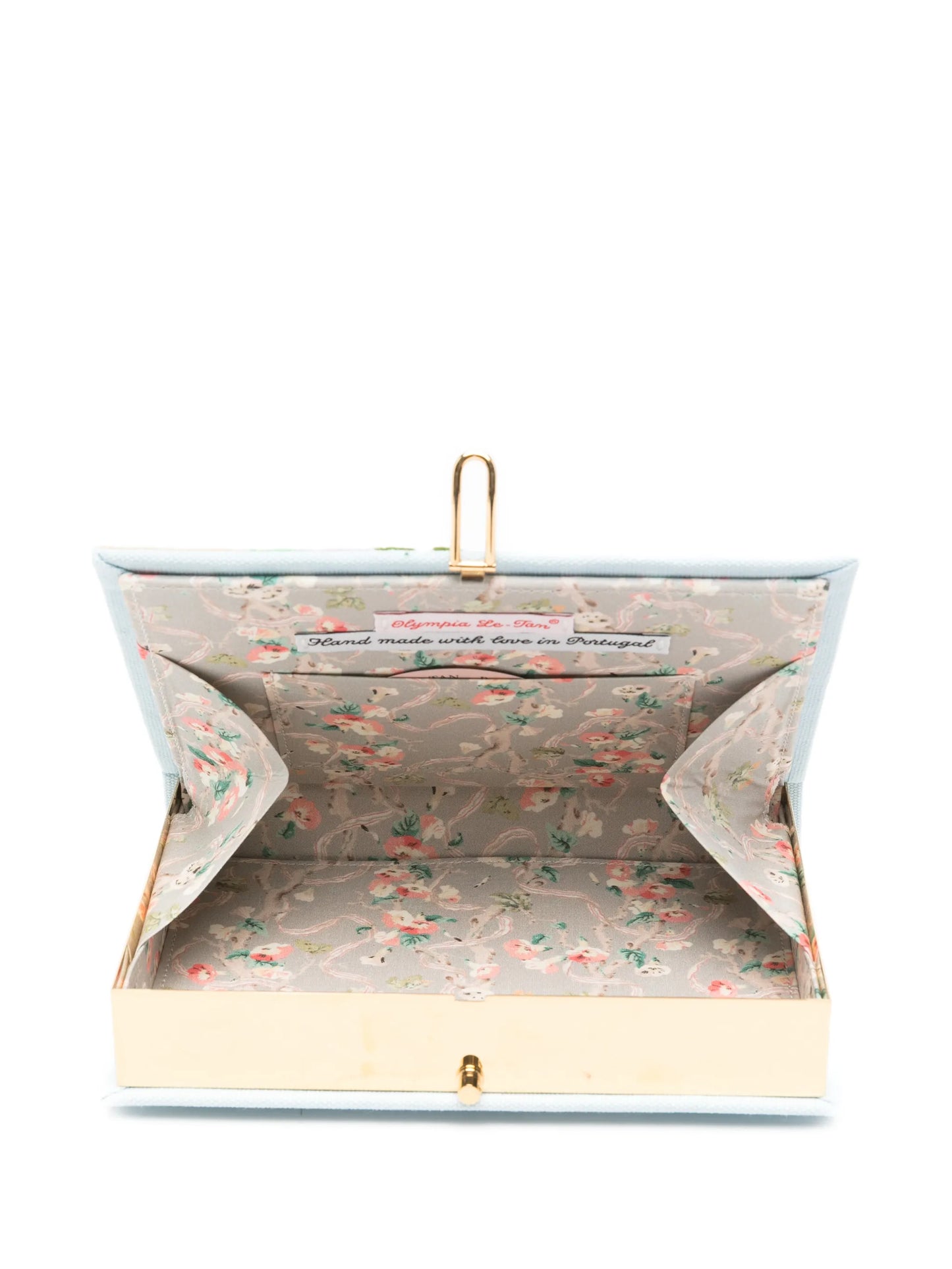 Saint-Tropez embroidered clutch bag