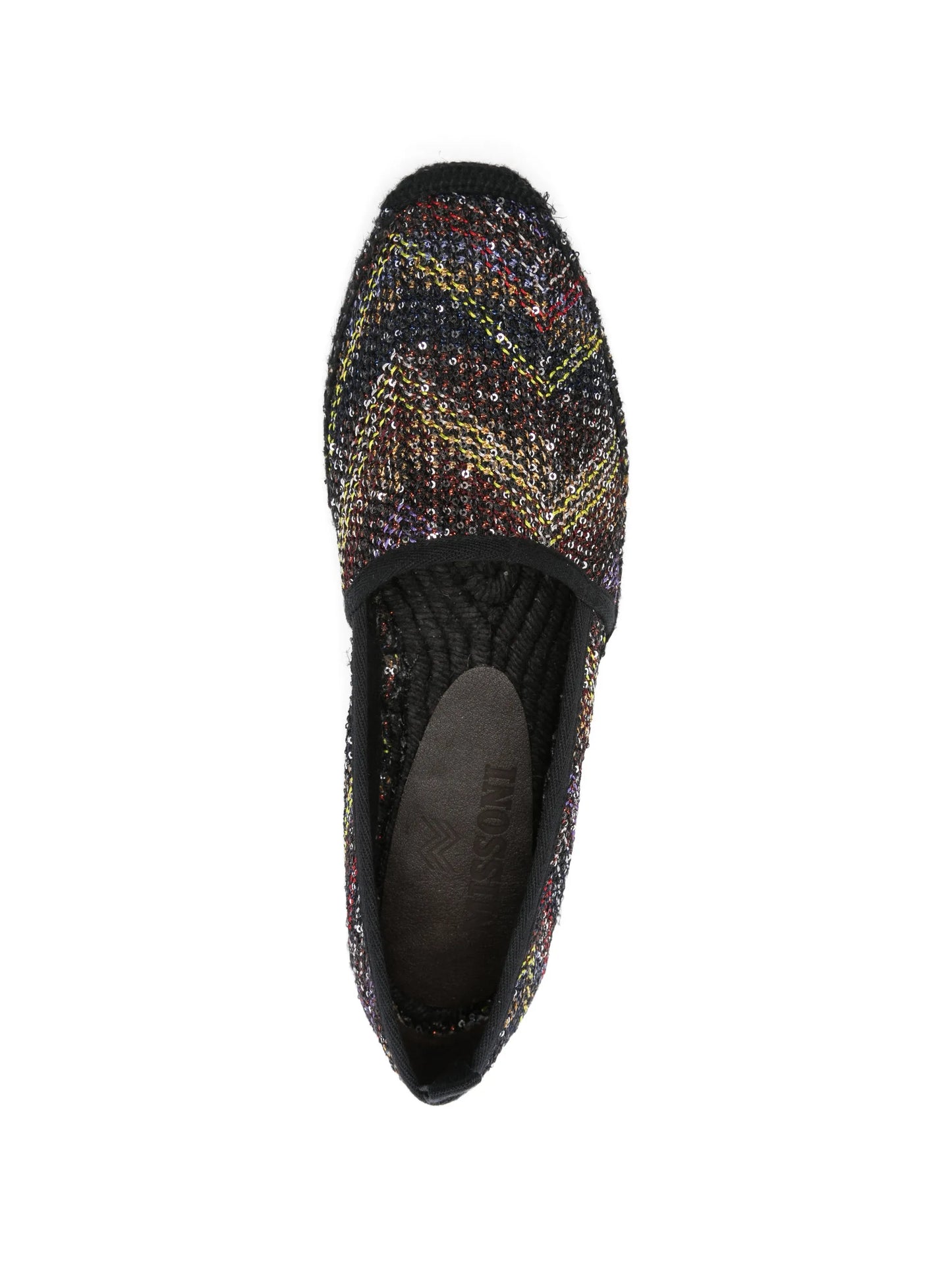 sequin-embellished espadrilles