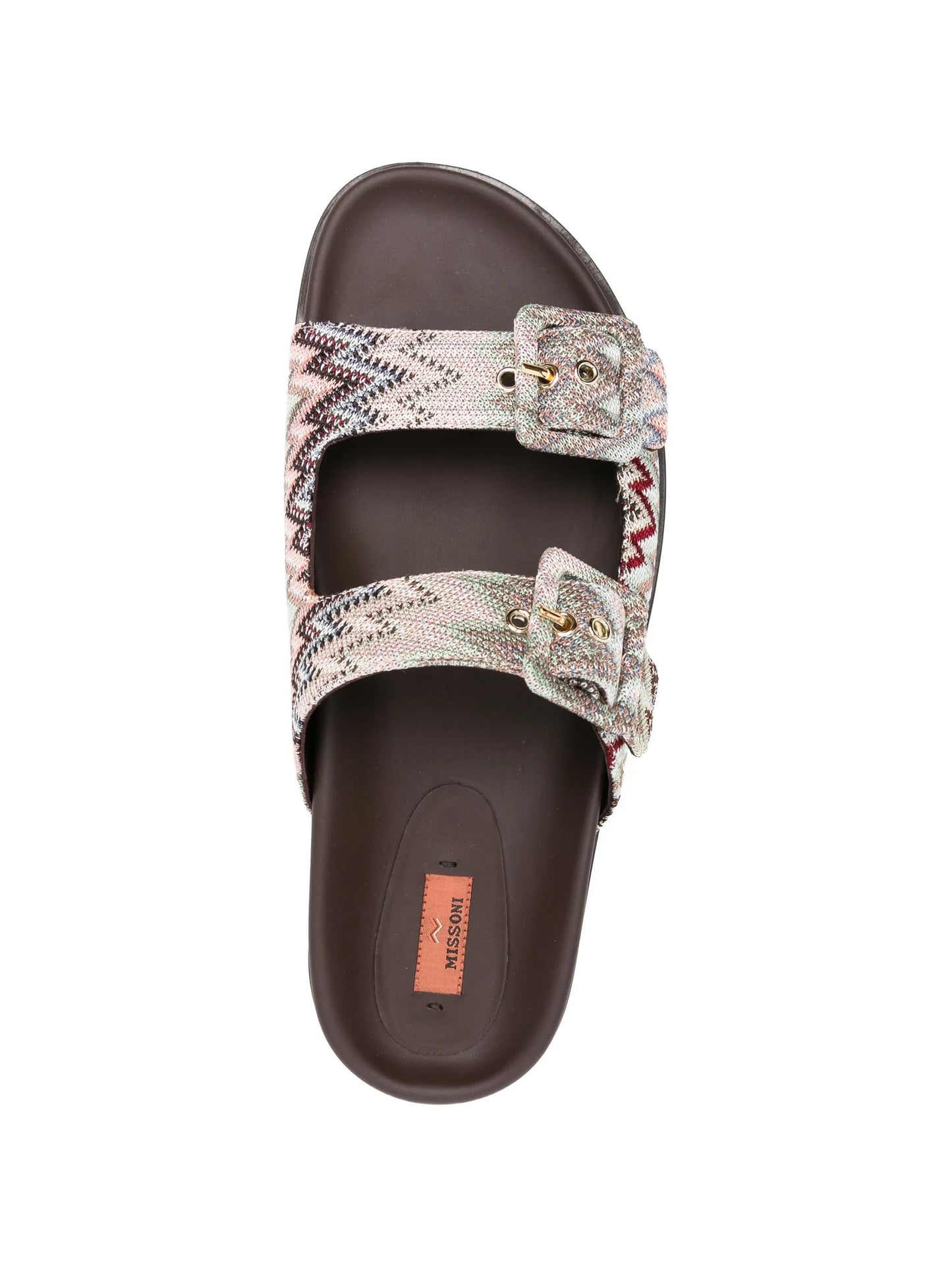 Clea zigzag buckle-fastening sandals