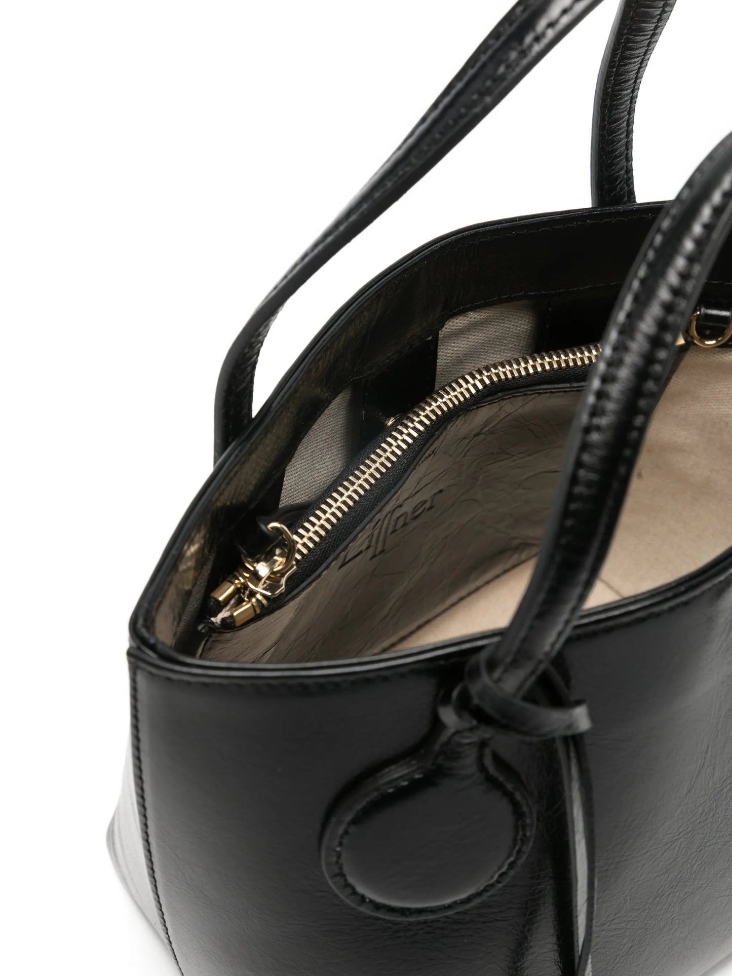 Sprout charm-detail tote bag